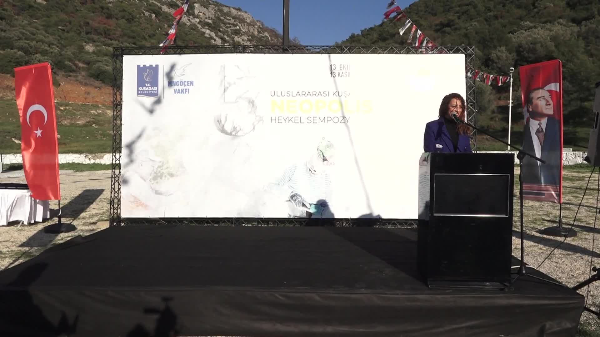 5. Uluslararası Kuşadası Neopolis Heykel Sempozyumu sona erdi