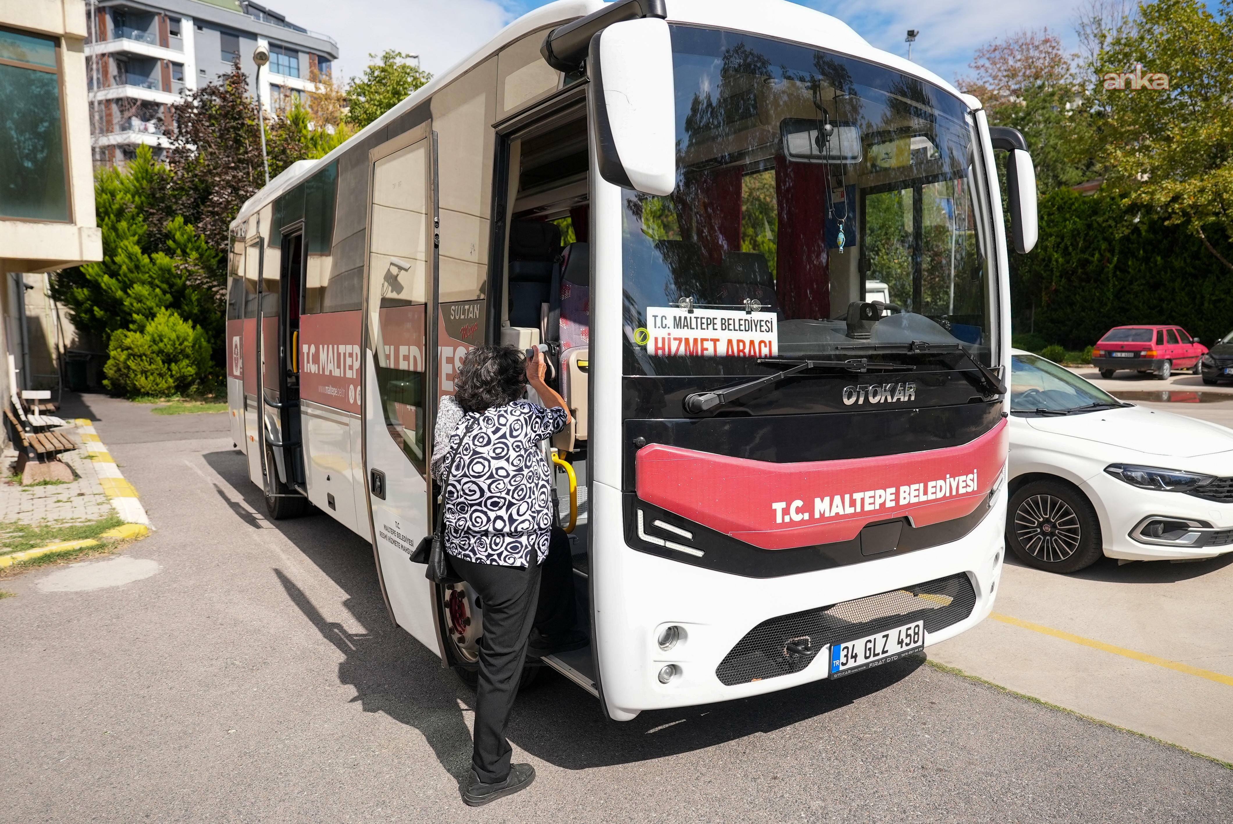 Maltepe Belediyesi huzurevi sakinleri için ulaşım kolaylığı sağlıyor