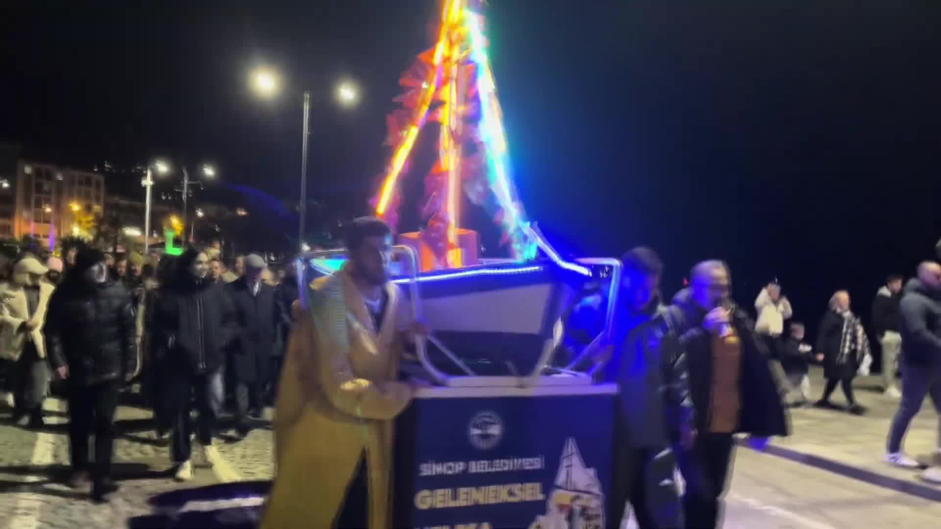 Sinop’ta 6. Lakerda Festivali’nde geleneksel Helesa Şenliği coşkusu