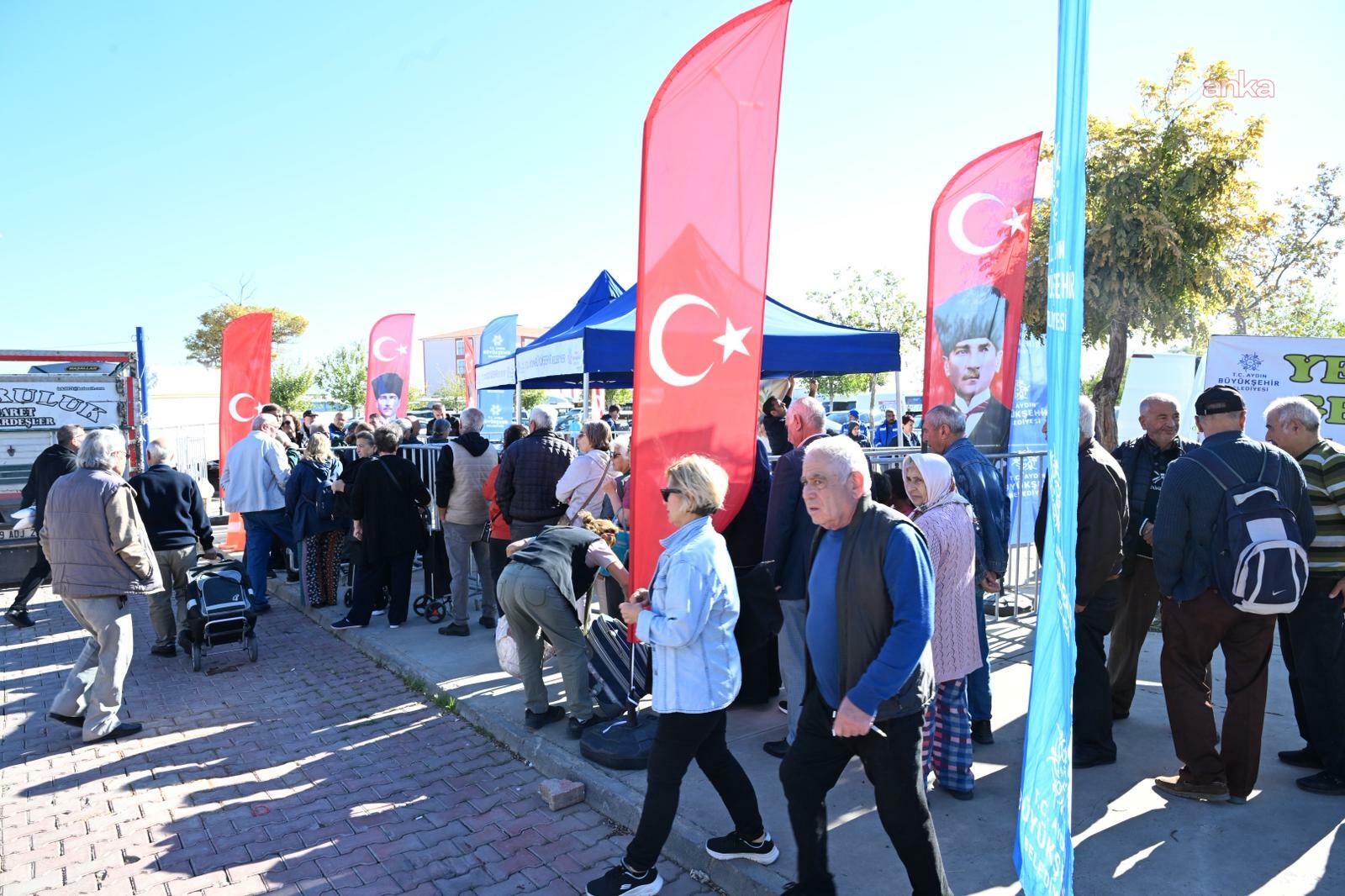 Aydın Büyükşehir Belediyesi, Didim'de fide dağıttı