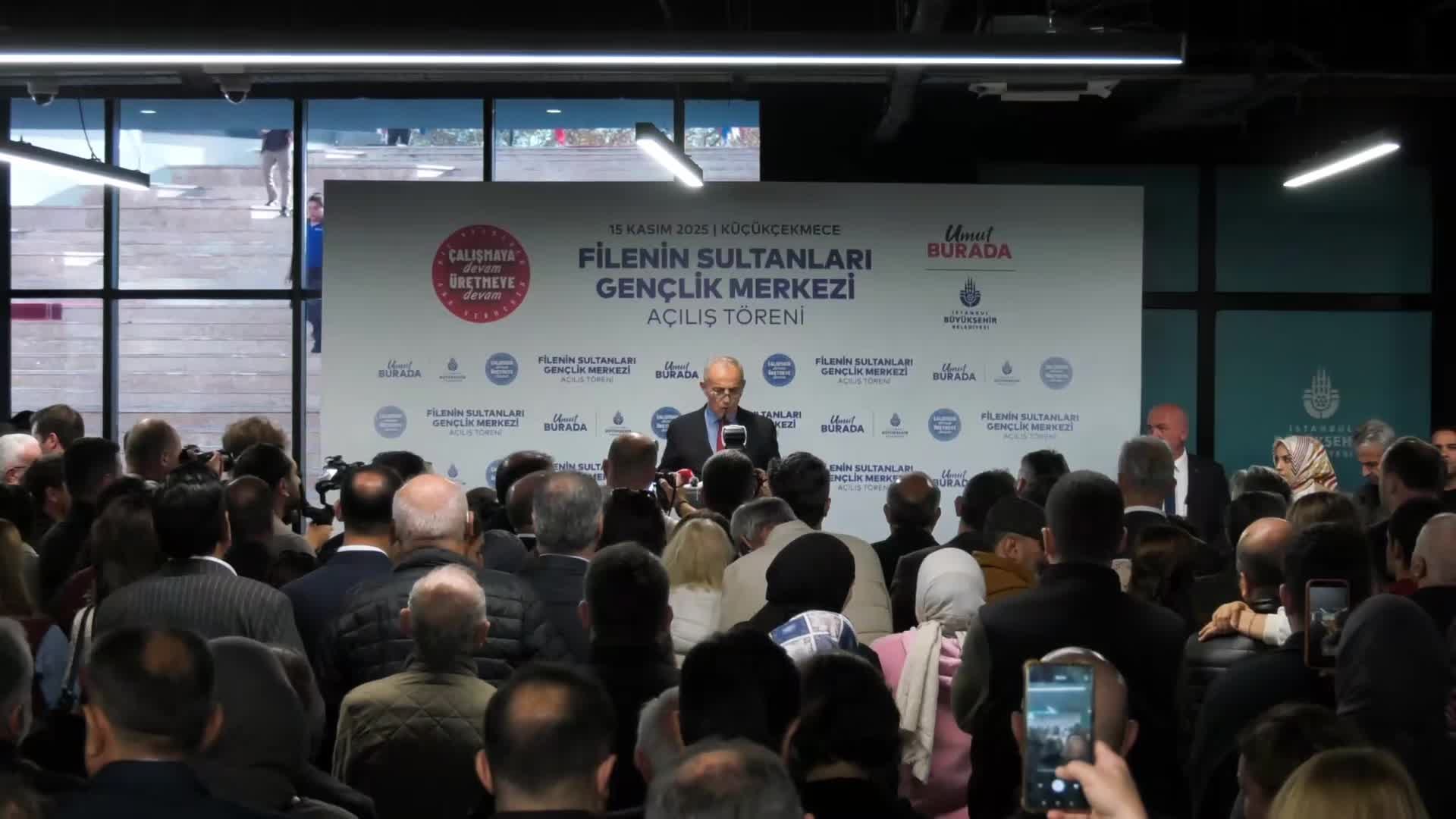 “Filenin Sultanları Gençlik Merkezi” açıldı... İBB Başkanvekili Nuri Aslan: İmamoğlu vizyonu dünyaya yayılıyor