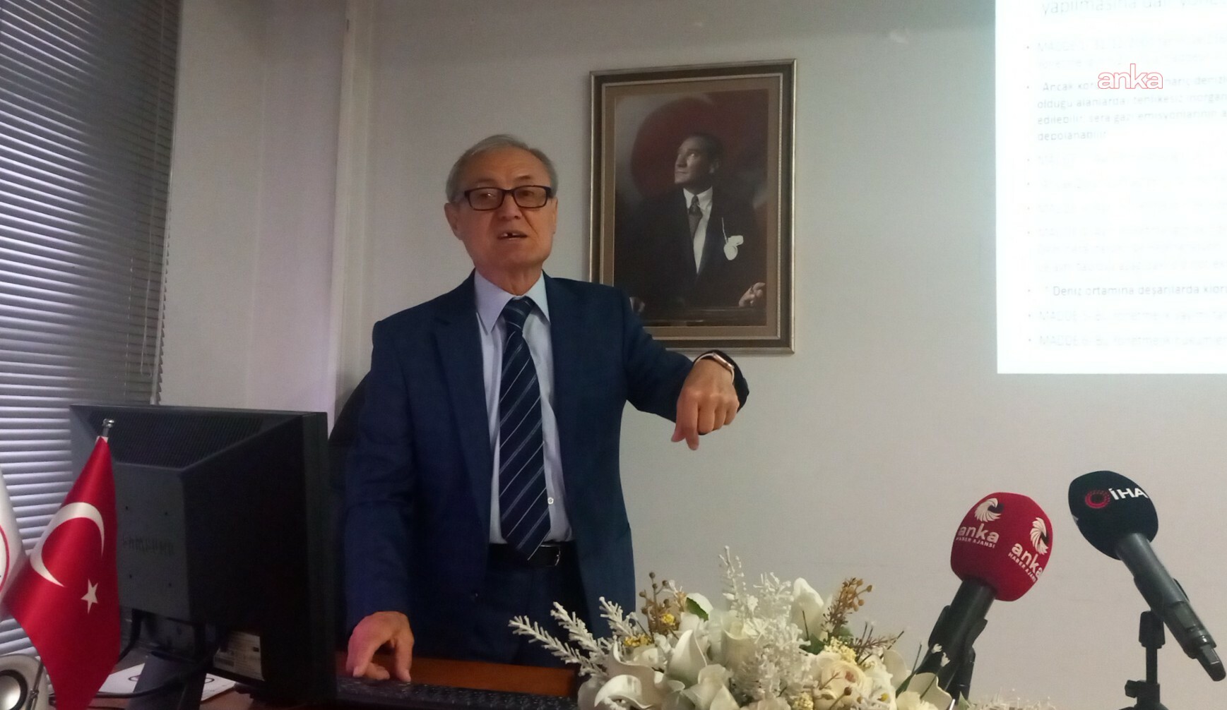 Samsun Tabip Odası’nın ev sahipliğindeki panelde madencilik ve sağlık sistemi tartışıldı