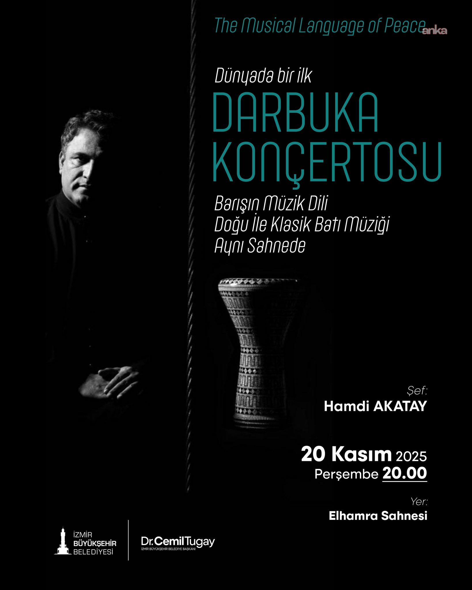 İzmir’de “Darbuka Konçertosu” ile Doğu ve Batı Ritimleri Buluşuyor