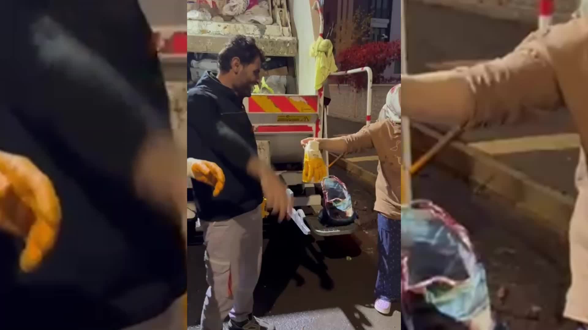 Diyarbakır’da temizlik işçileri, çöpte buldukları para ve altınları sahibine teslim etti
