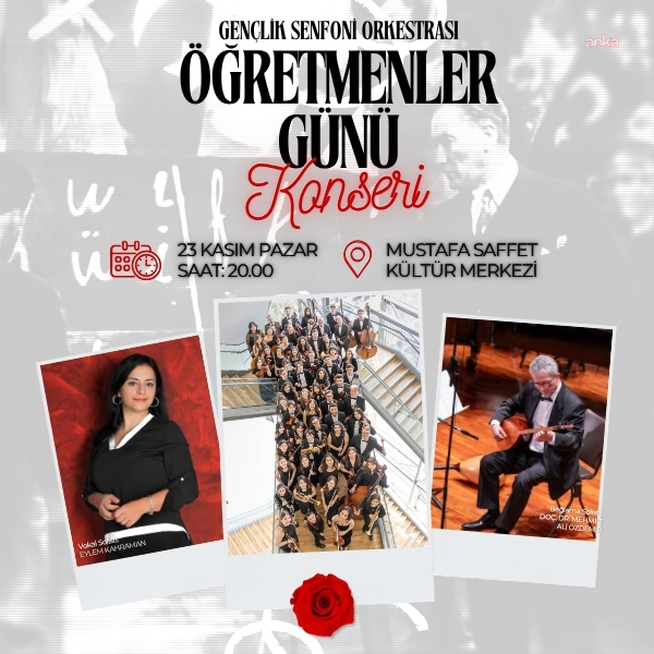 Ataşehir Belediyesi, Öğretmenler Günü'nü konserlerle kutlayacak