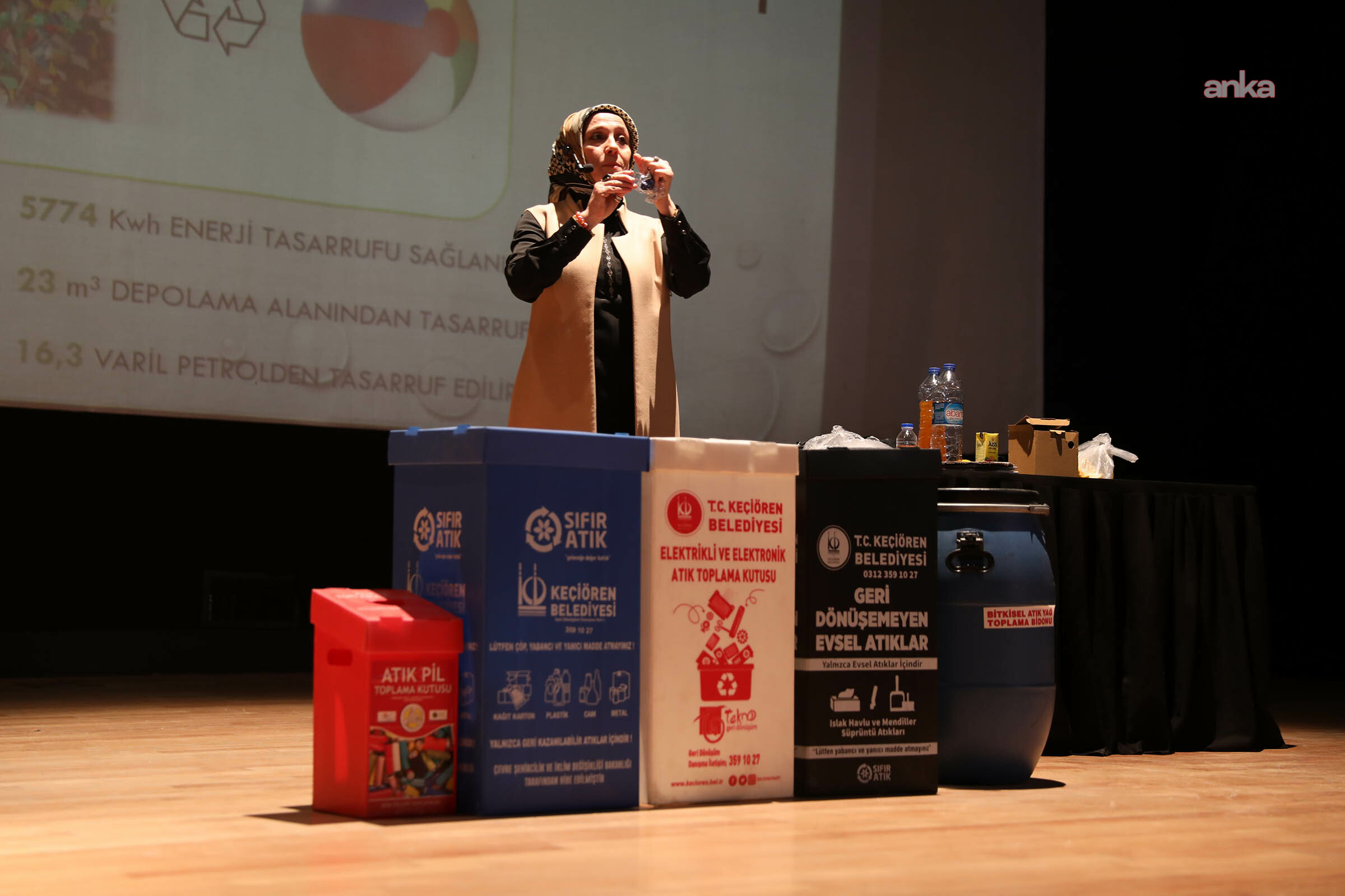 Keçiören'de öğretmenler için "Çevre ve Sıfır Atık Eğitimi" düzenlendi
