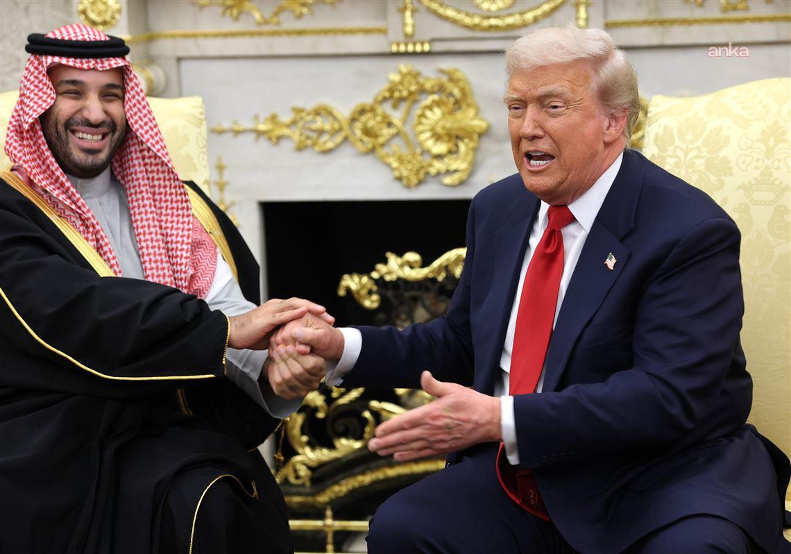 Trump-Selman görüşmesi… Kaşıkçı cinayeti sorusuna karşı Selman, "Bu çok acı verici ve büyük bir hata" dedi