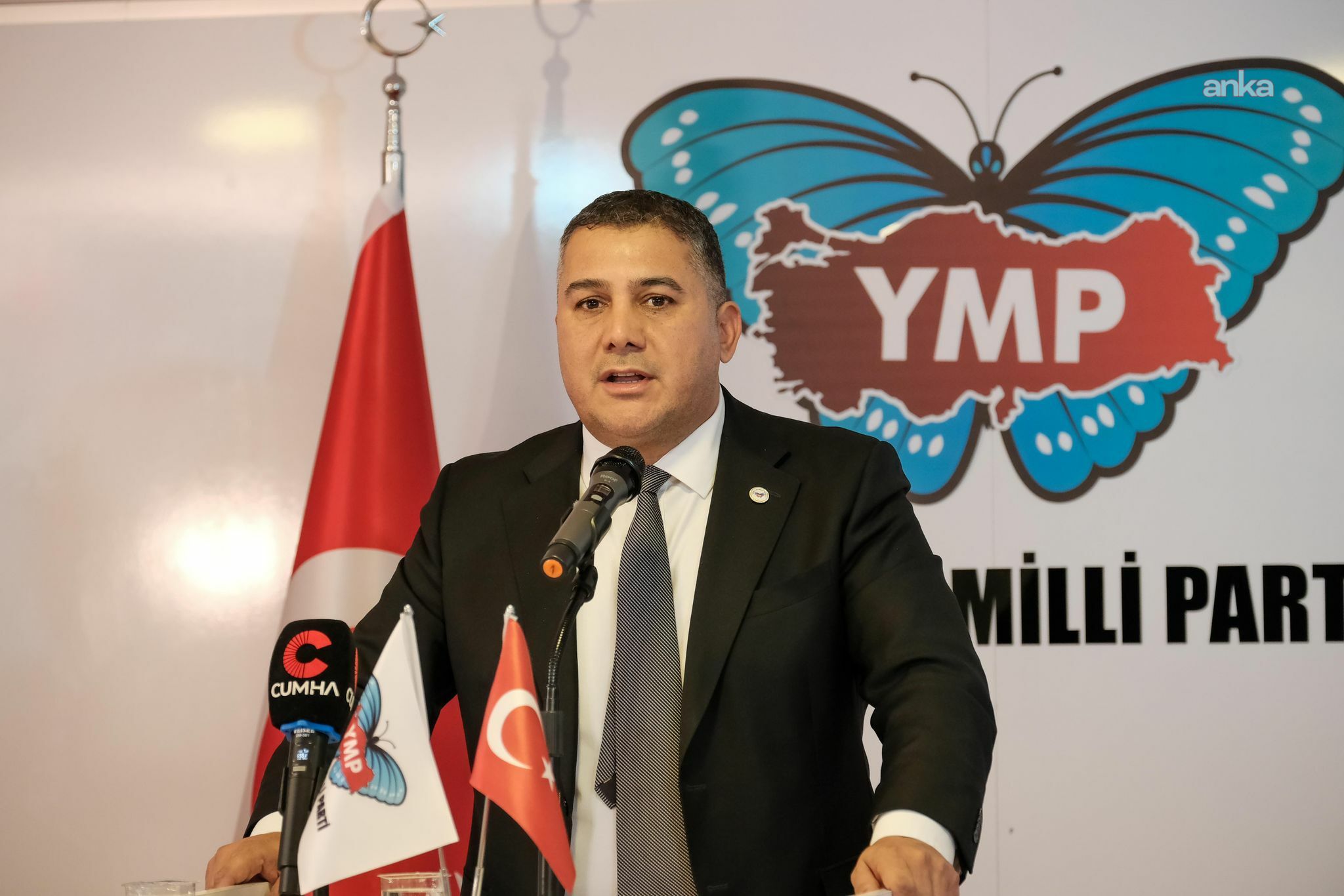 YMP Genel Başkanı Mutlu'dan Bahçeli'ye destek mesajı: Bu cesur ve fedakâr çıkışı alkışlıyor ve destekliyoruz