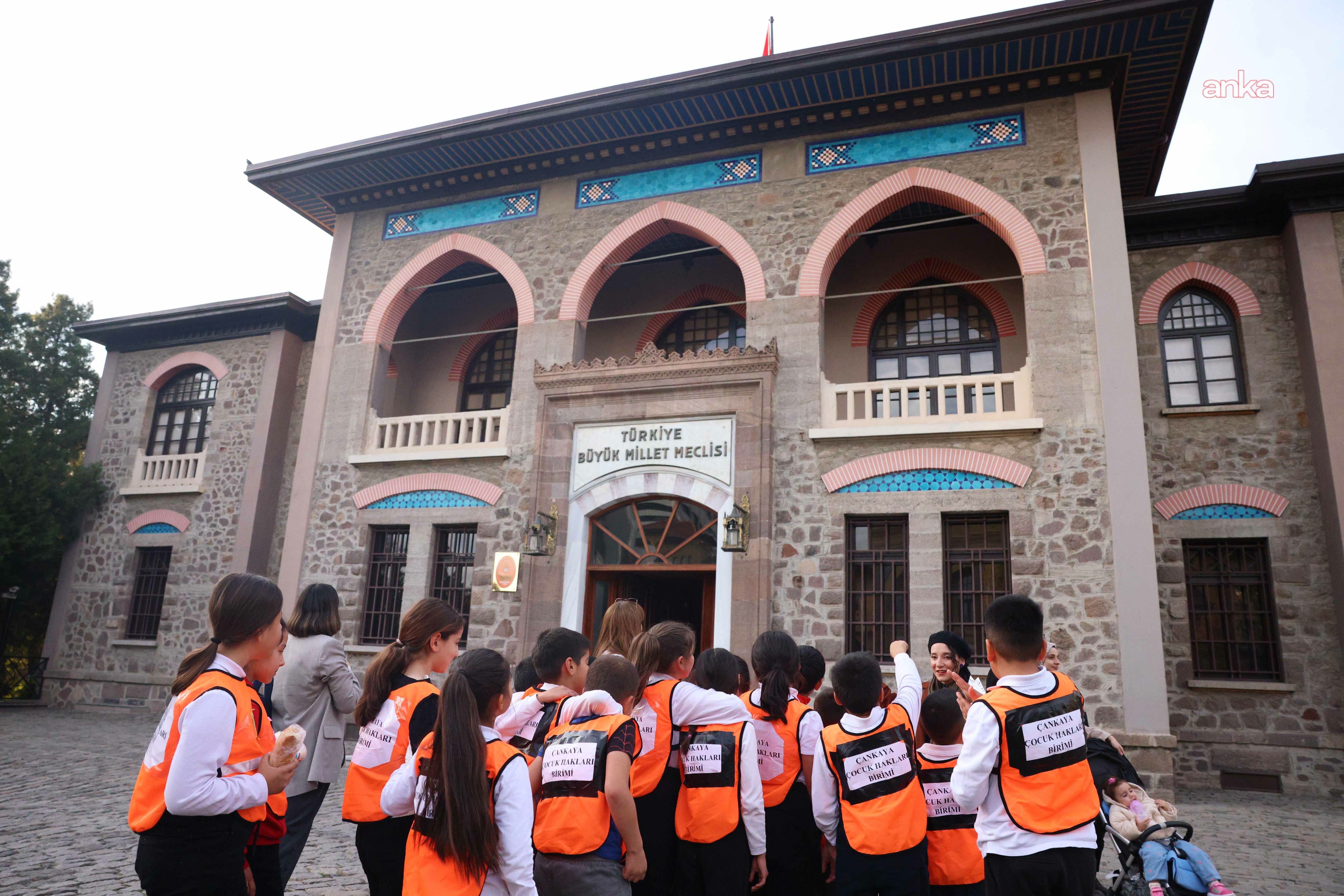 Çankayalı çocuklar, "Kentim ve Haklarım" gezisinde buluştu