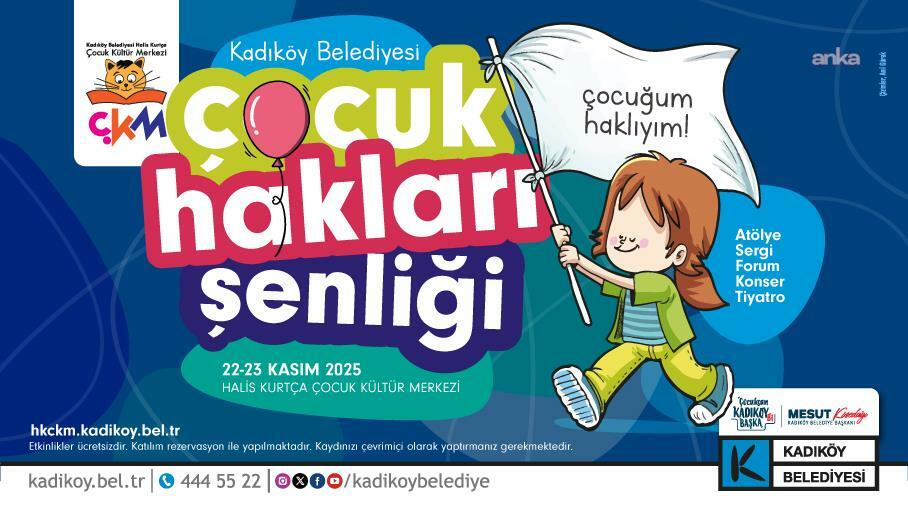 Kadıköy Belediyesi, "Çocuk Hakları Şenliği" düzenleyecek