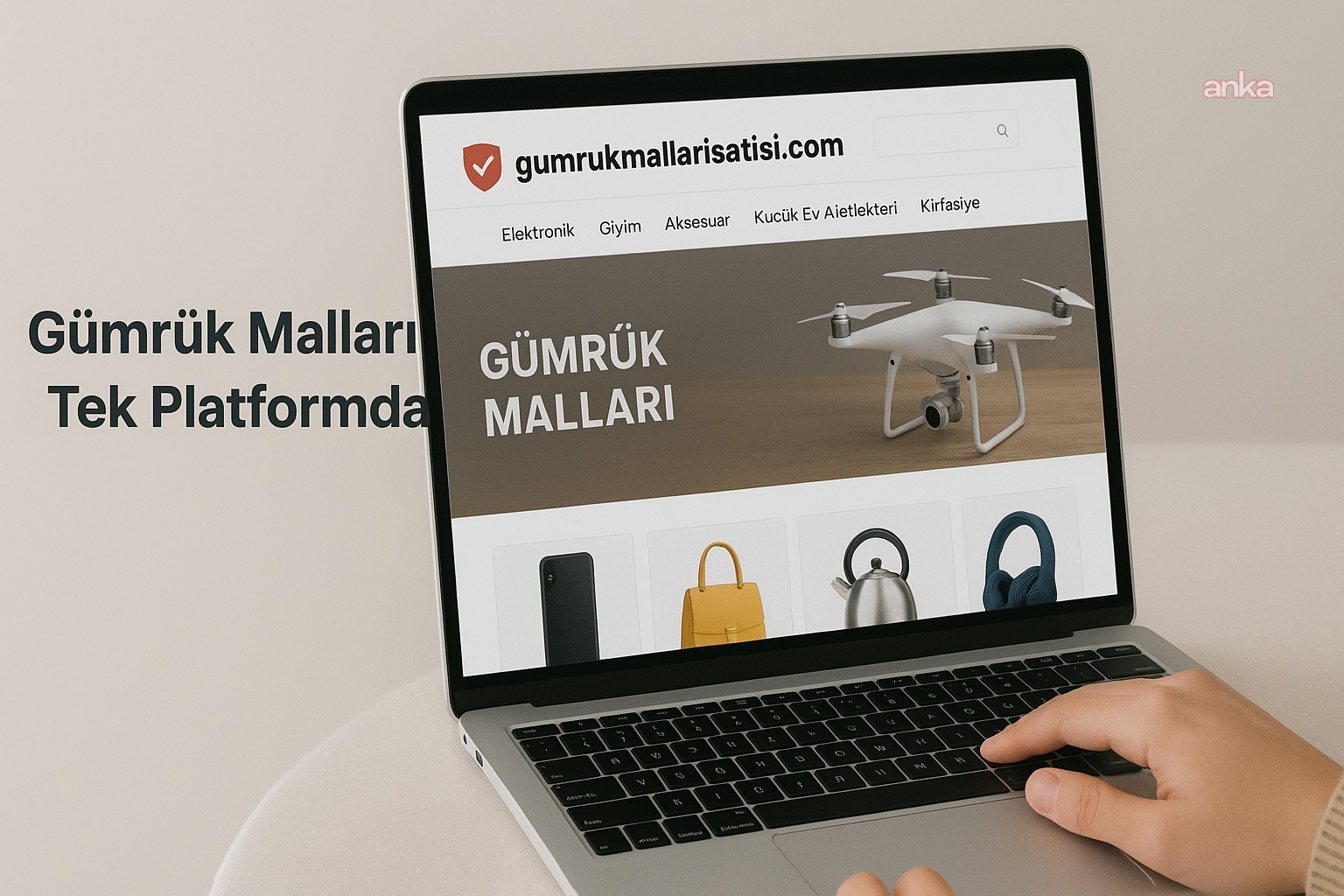 Gümrük mallarına erişimde yeni dijital adres: gumrukmallarisatisi.com