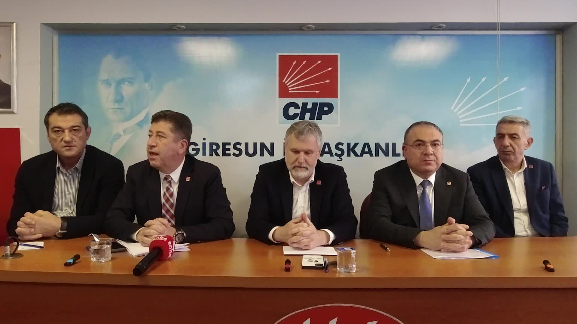 CHP Yerel Yönetimler Birimi heyeti Giresun’da: 413 belediyemizi yerinde denetliyoruz