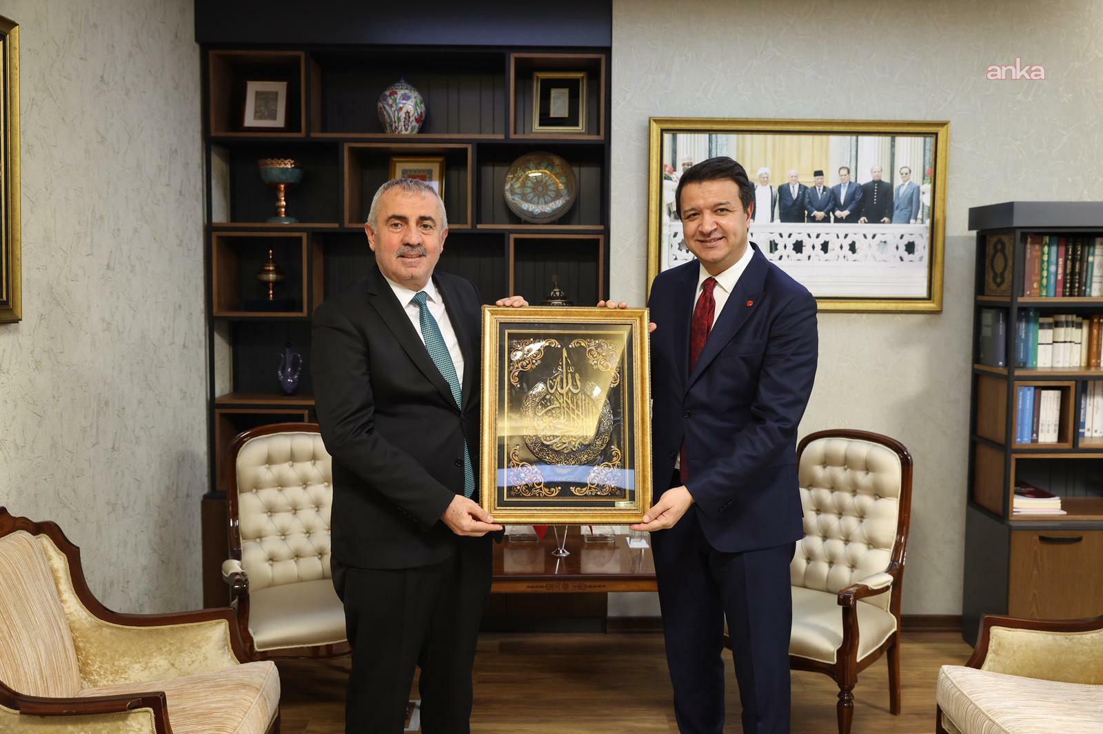 Mahmut Arıkan'dan Hizmet-İş ve Memur Emeklileri Derneği'ne ziyaret