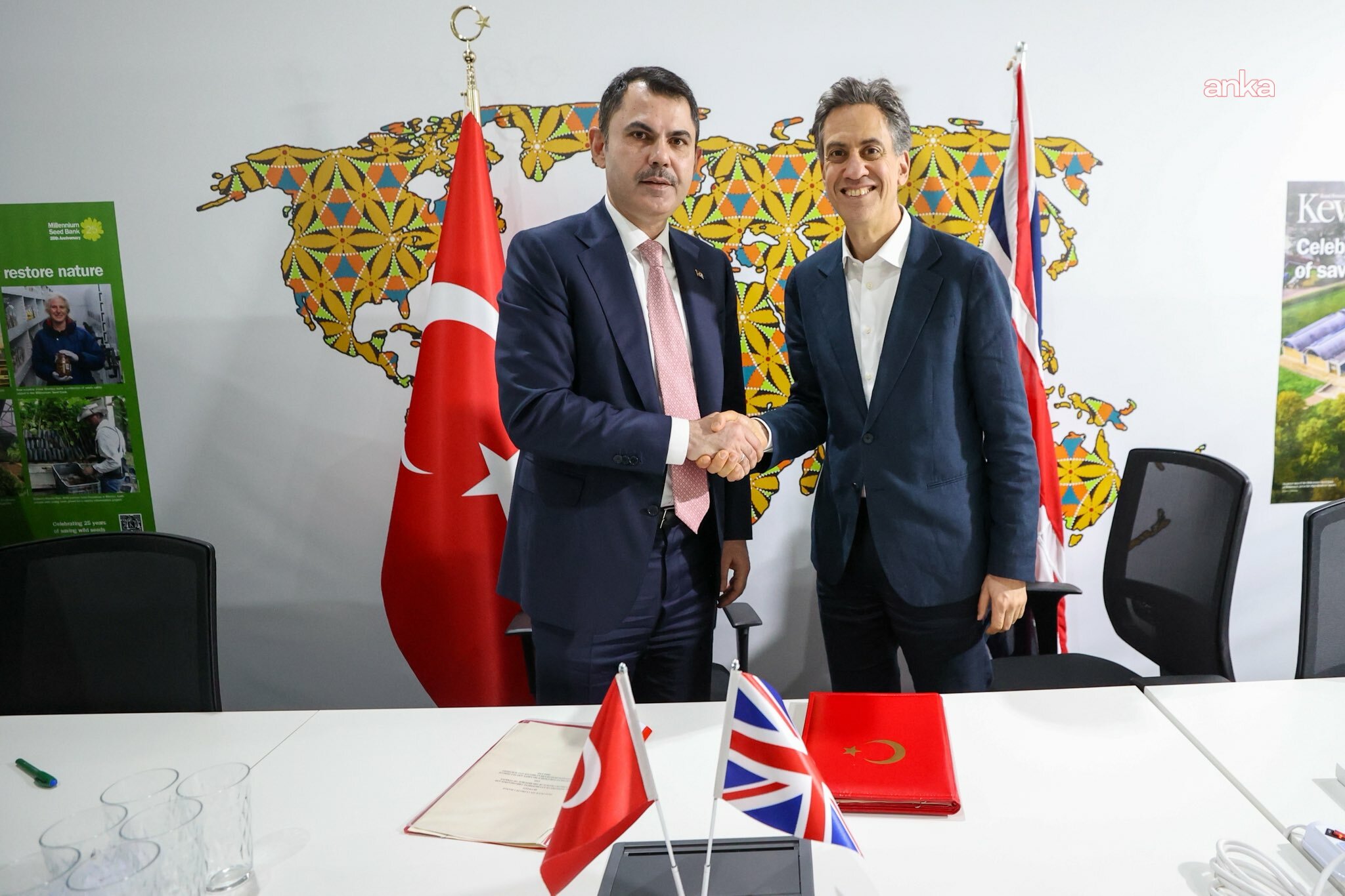 Türkiye ile Birleşik Krallık arasında iklim iş birliği mutabakat zaptı imzalandı