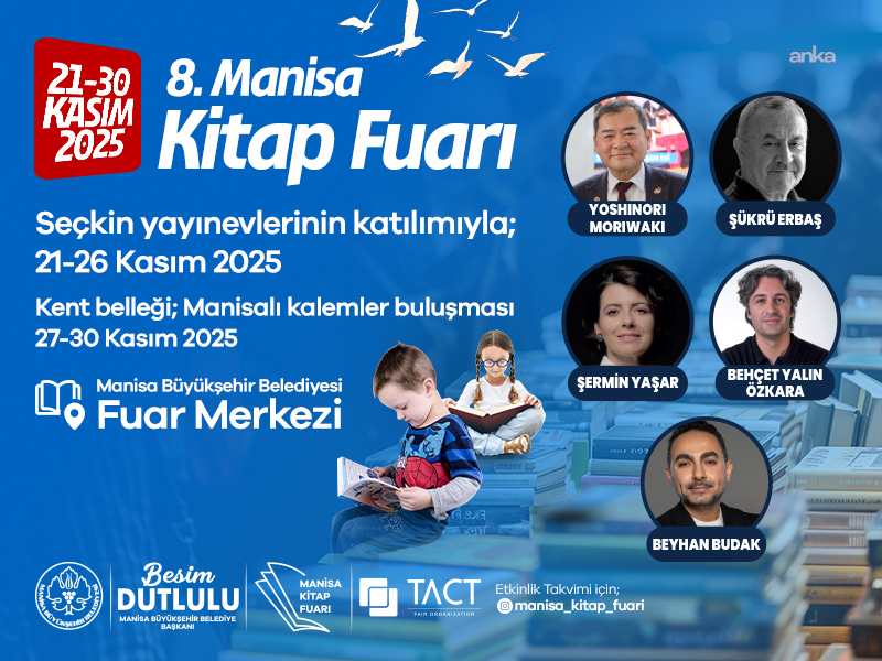 8. Manisa Kitap Fuarı yarın kapılarını açıyor