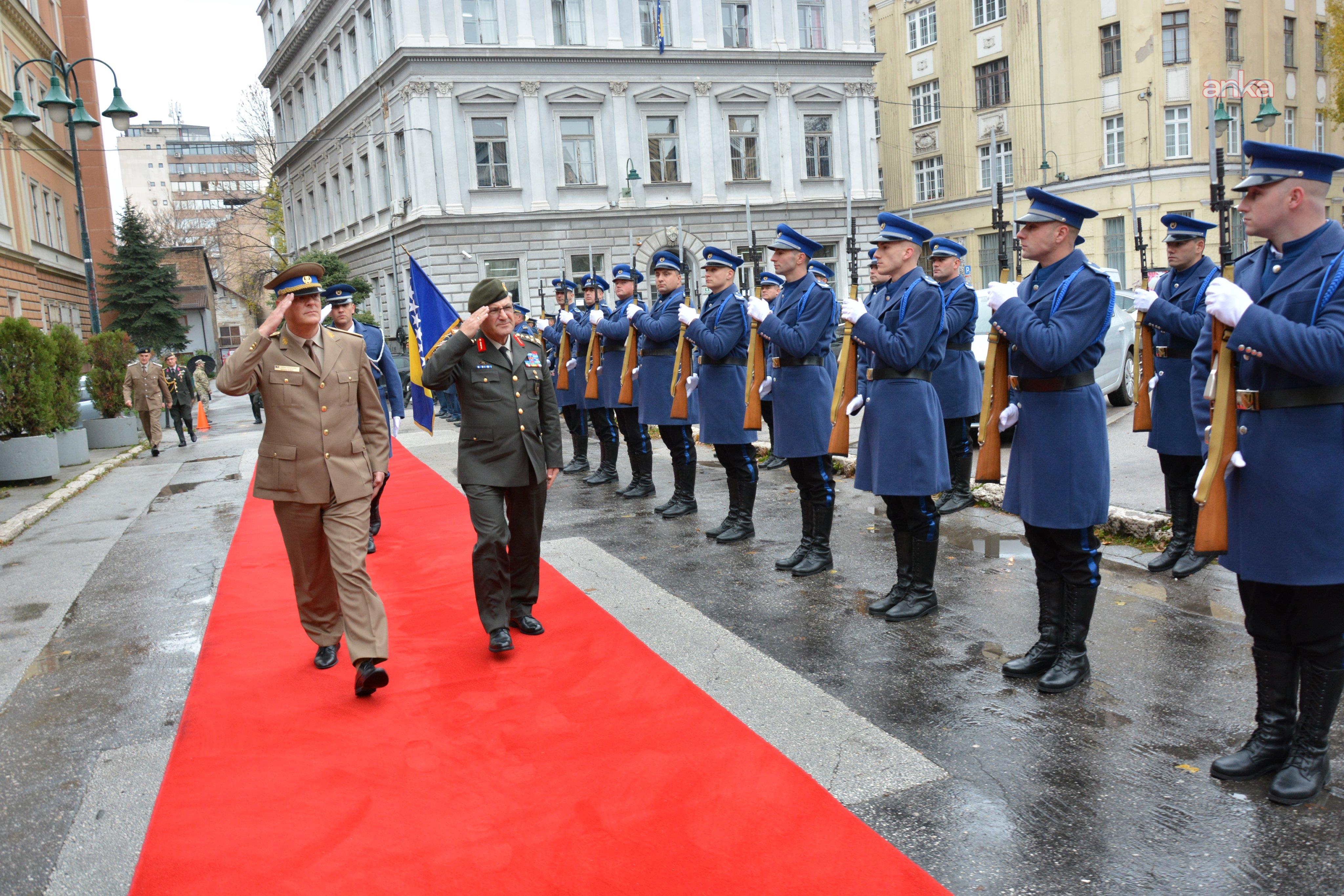 Kara Kuvvetleri Komutanı Orgeneral Tokel, Saraybosna'da çeşitli temaslarda bulundu