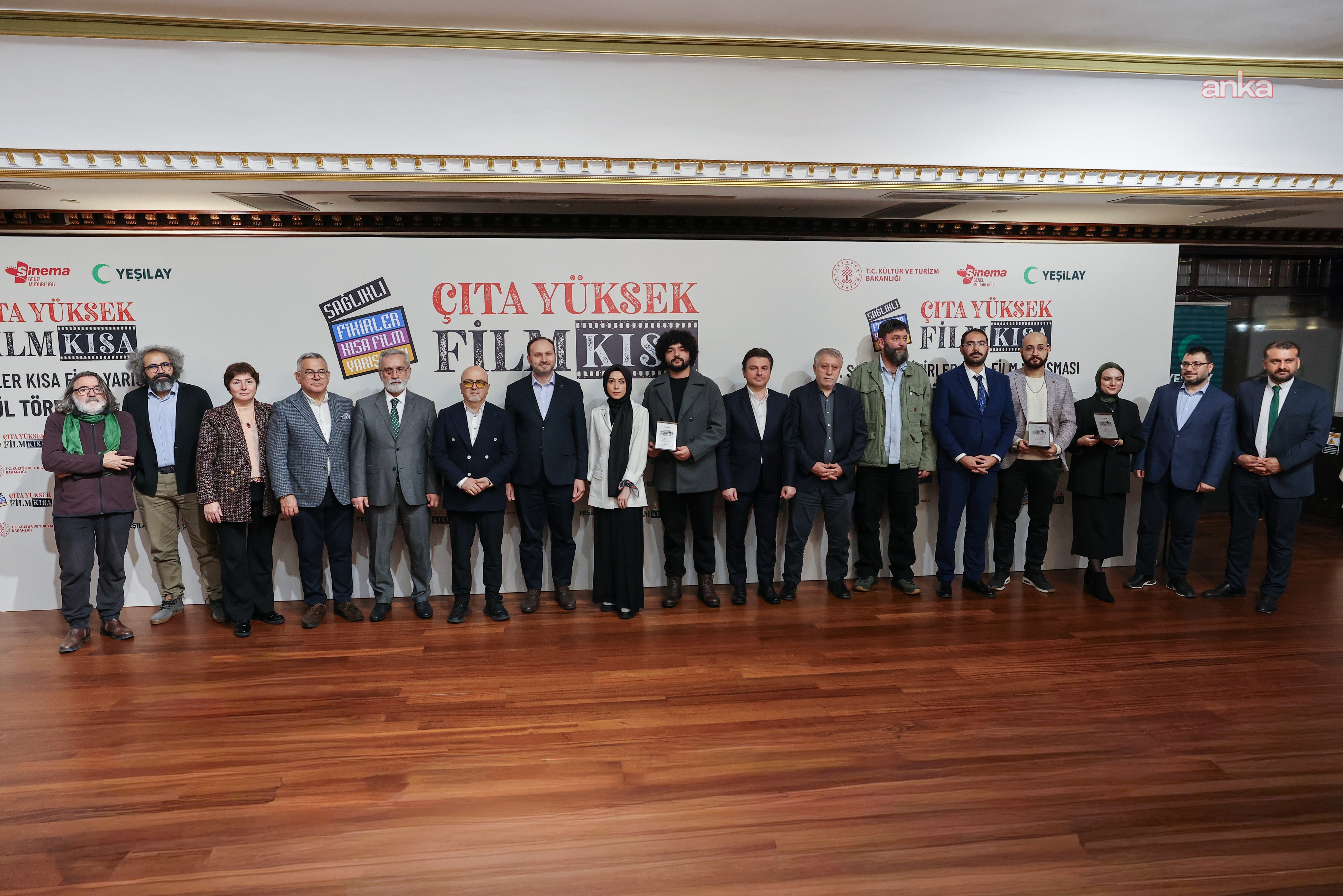 Genç sinemacılar, Yeşilay'ın Sağlıklı Fikirler Kısa Film Yarışması’nda ödüllerine kavuştu
