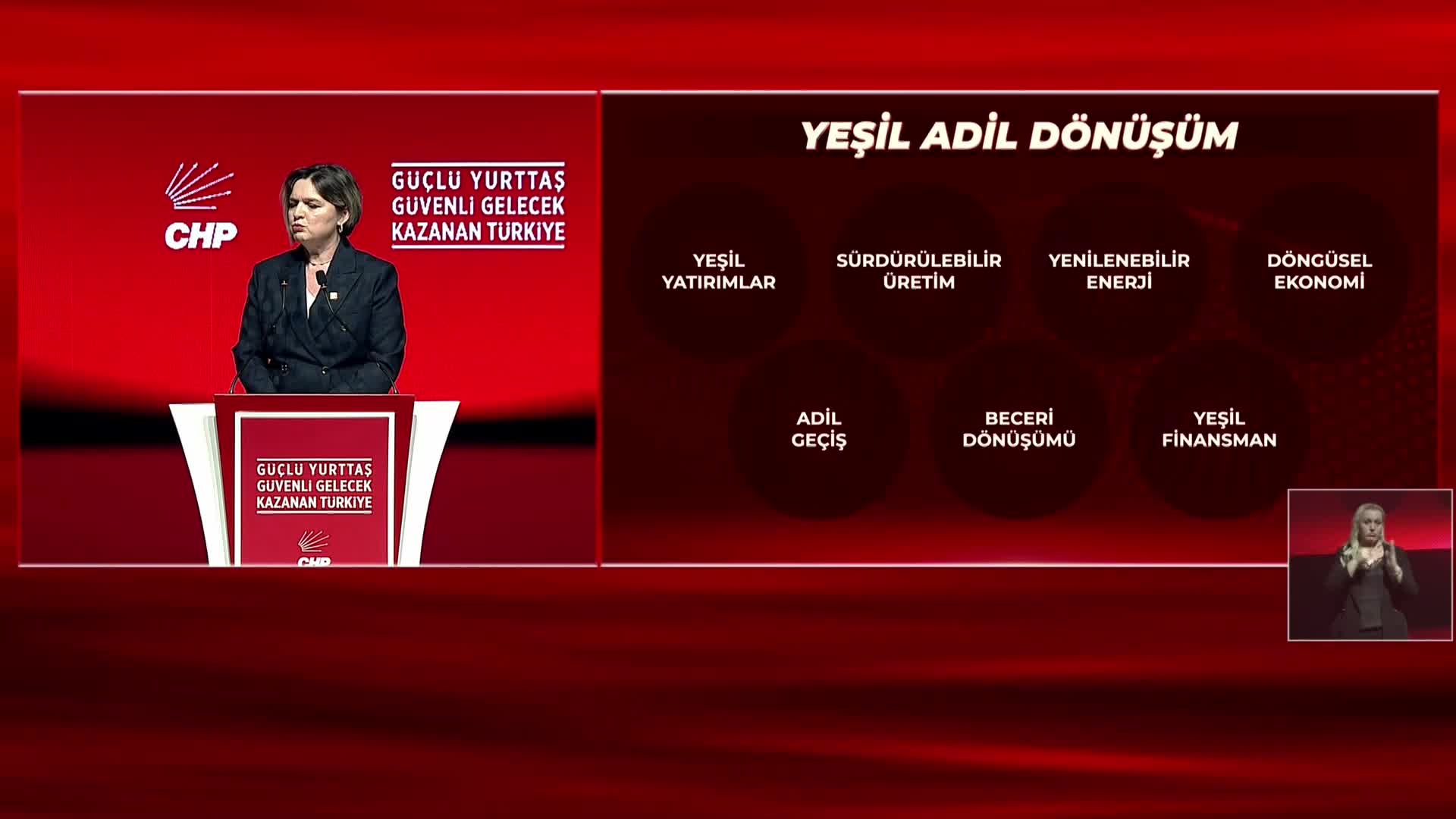 CHP'nin parti programı tanıtım toplantısı... Selin Sayek Böke: "İhtiyacı olan tüm yurttaşlarımız sosyal yardımlara ulaşacak. Tıpkı belediyelerimizde olduğu gibi, siyasi aidiyetlere kör bir düzen kuracağız"