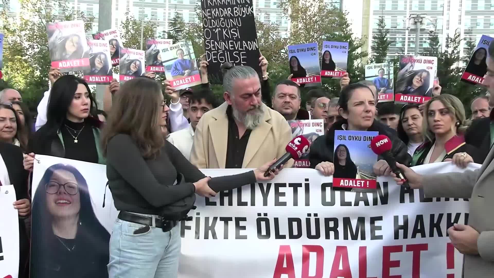 Işıl Öykü Dinç için adalet istediler... Baba Yunus Dinç: MOBESE görüntüleri nerede? Bize evlat acısı yaşatıp para teklif ettiler... Kabul etmeyince iftira attılar. Adalet istiyoruz
