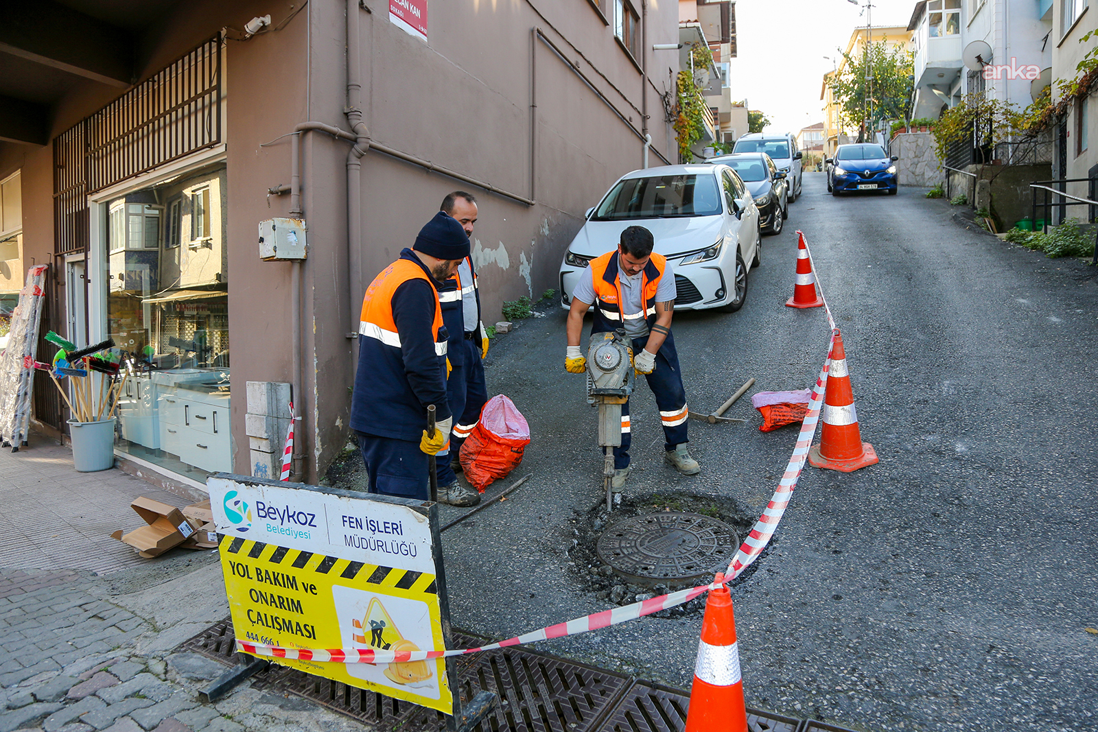 Beykoz Belediyesi'nin "Şok Hizmet" programı, İncirköy Mahallesi’nde devam etti
