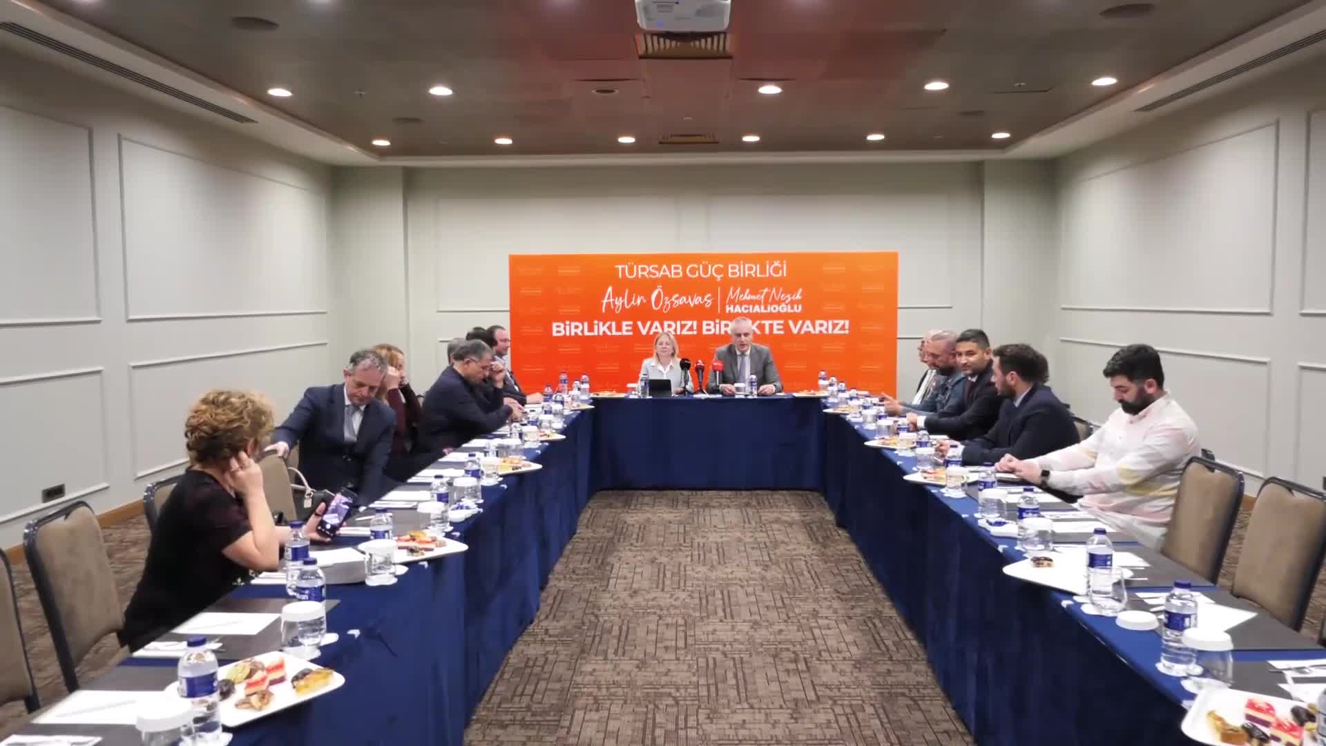 TÜRSAB 26. Olağan Genel Kurul Öncesi rakip iki aday birleşti…. "Sağduyulu olup birlikte olalım. Birlikte güçlenelim"