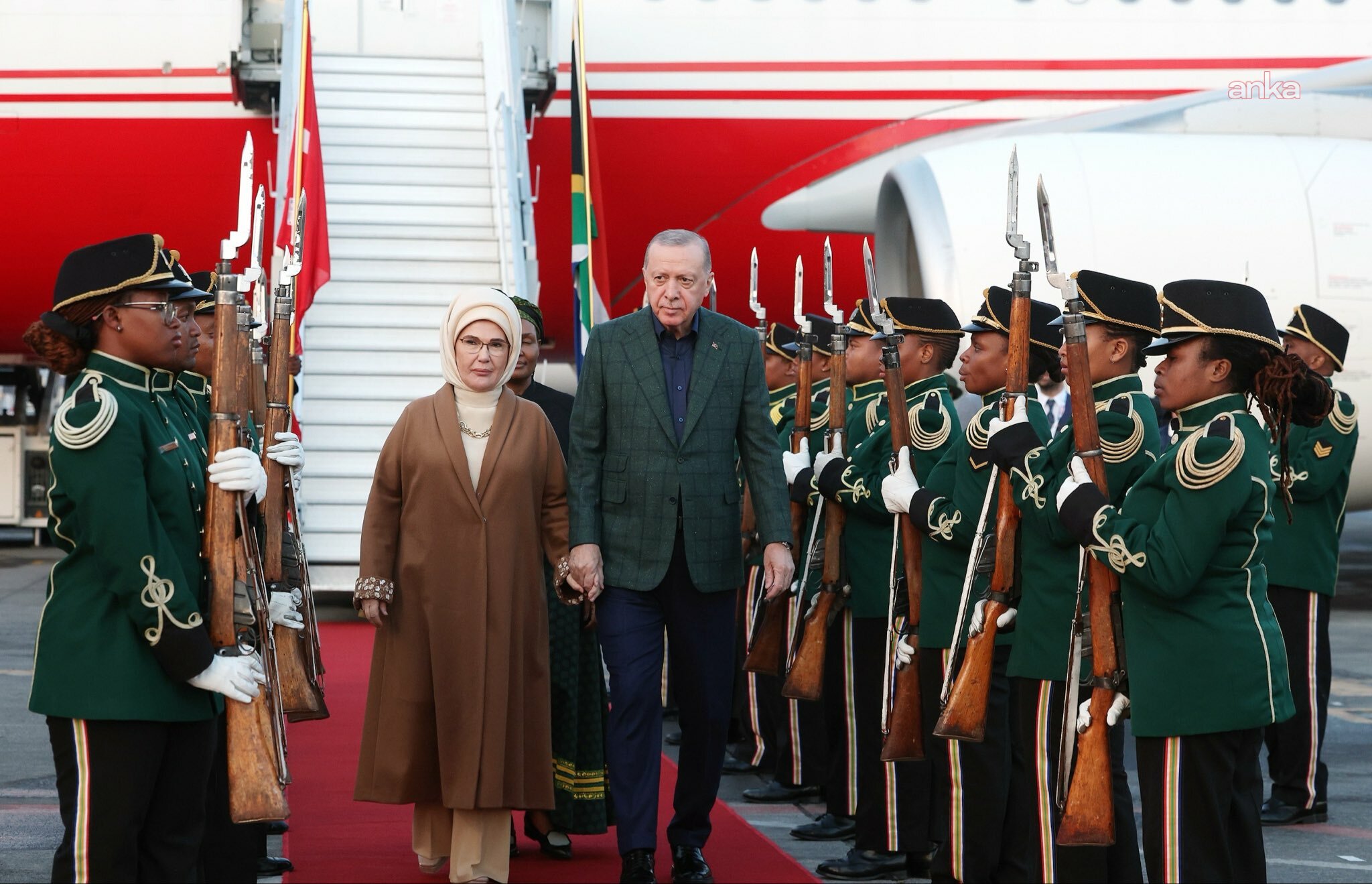 Cumhurbaşkanı Erdoğan, Güney Afrika'da