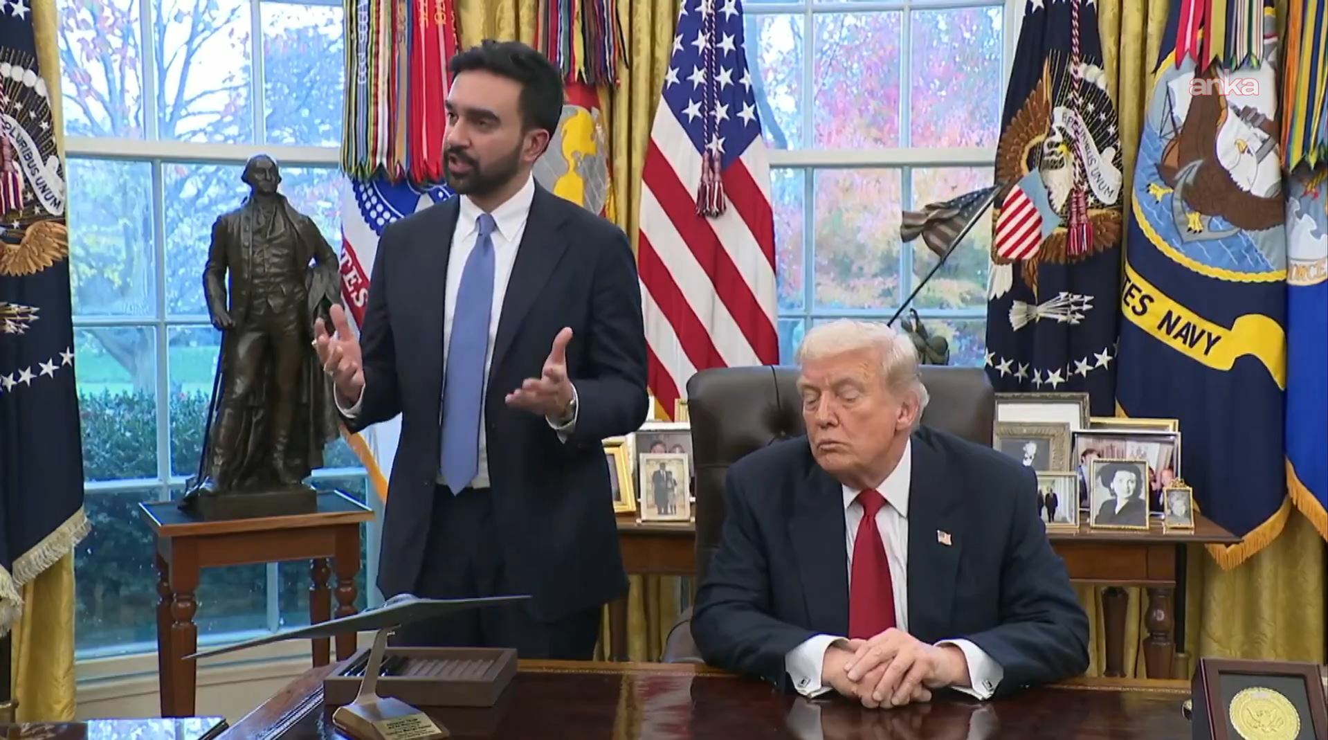 Aylar süren sert polemiklerin ardından ABD Başkanı Trump ve New York’un yeni belediye başkanı Mamdani’den Beyaz Saray’da “iş birliği" mesajı