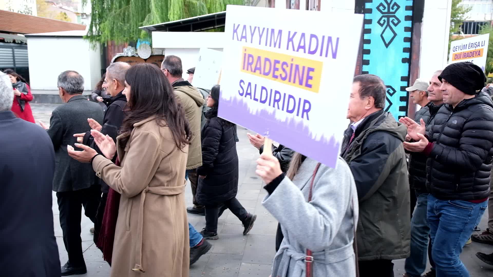 Tunceli Belediyesi’ne kayyum atanması, birinci yılında protesto edildi