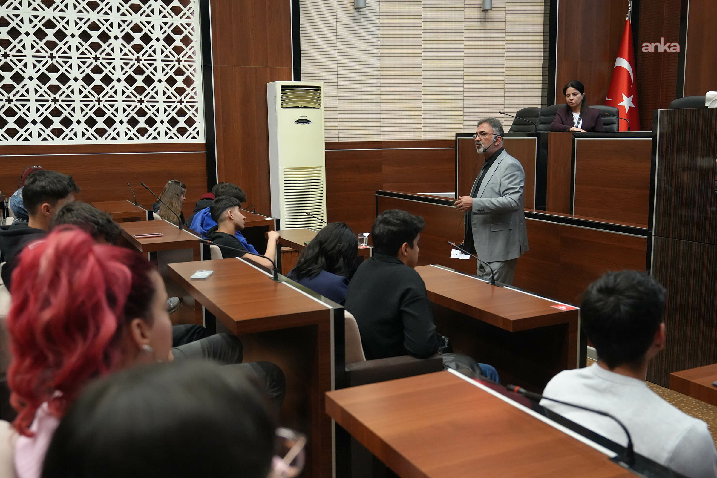 Keçiören Belediyesi'nde staj yapacak öğrencilere oryantasyon eğitimi verildi
