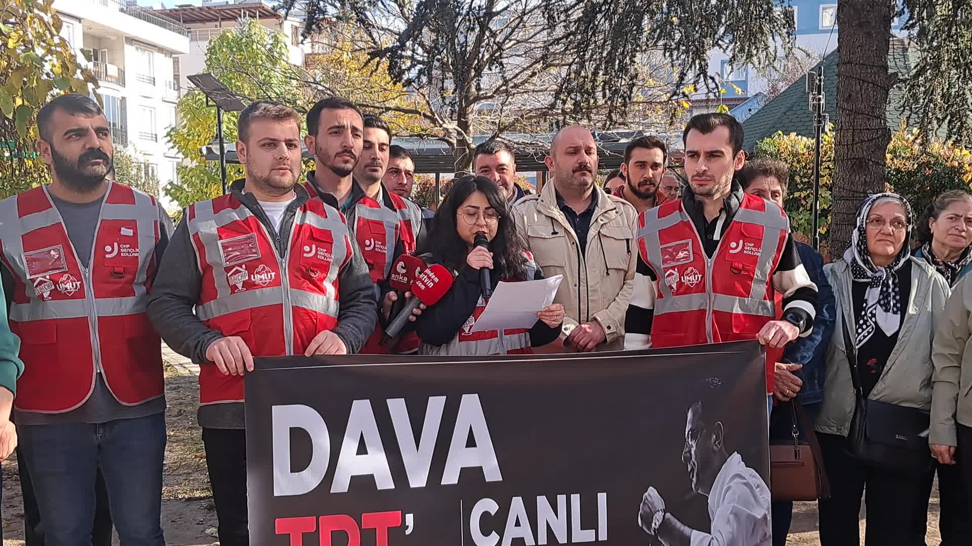 CHP Artvin Gençlik Kolları’ndan “İmamoğlu davası TRT’de canlı yayınlansın” çağrısı