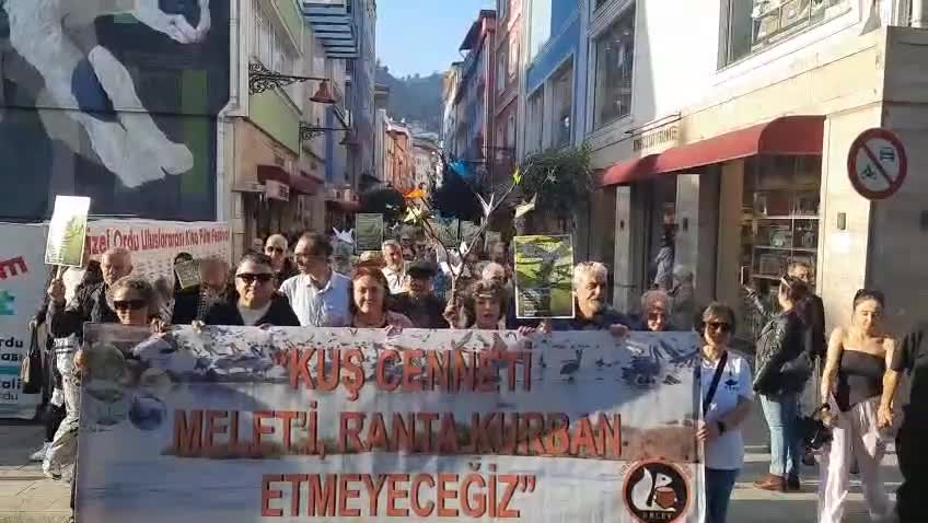 Ordu'da eski çöp alanının imara açılmak istenmesini protestolar sürüyor