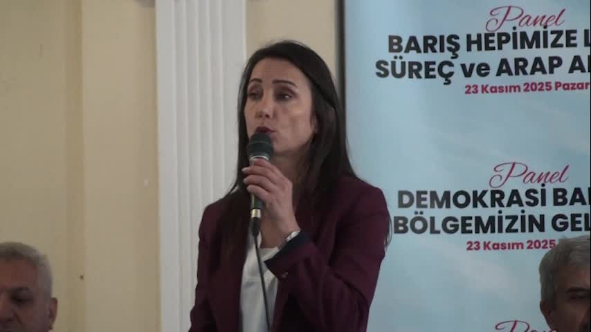 DEM Parti Eş Genel Başkanı Hatimoğulları: Bu görüşmeler devletle yapılıyor, AKP-MHP’yle değil