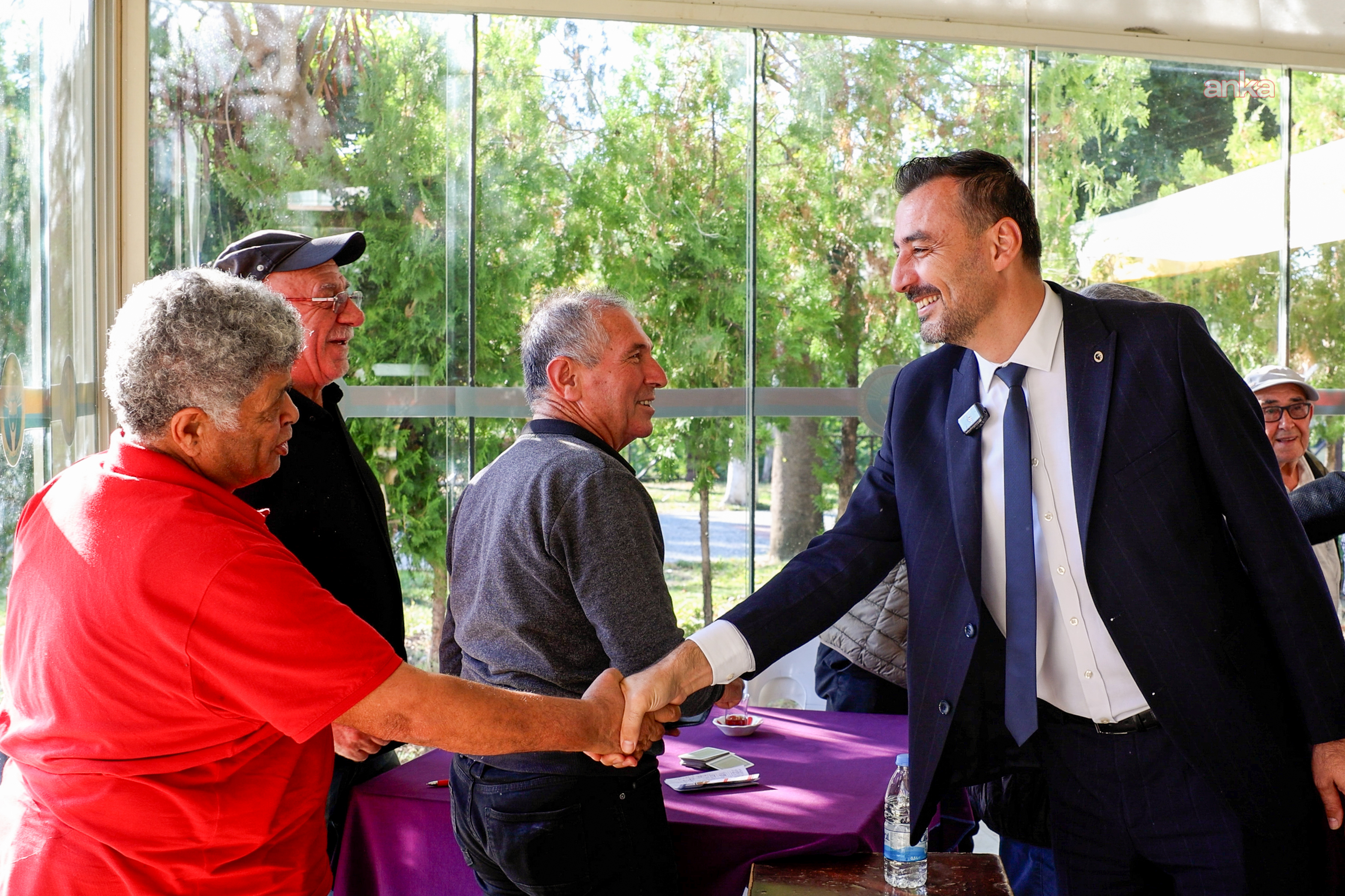 Manavgat Belediye Başkan Vekili Çiçek'ten emekli öğretmenlere ziyaret