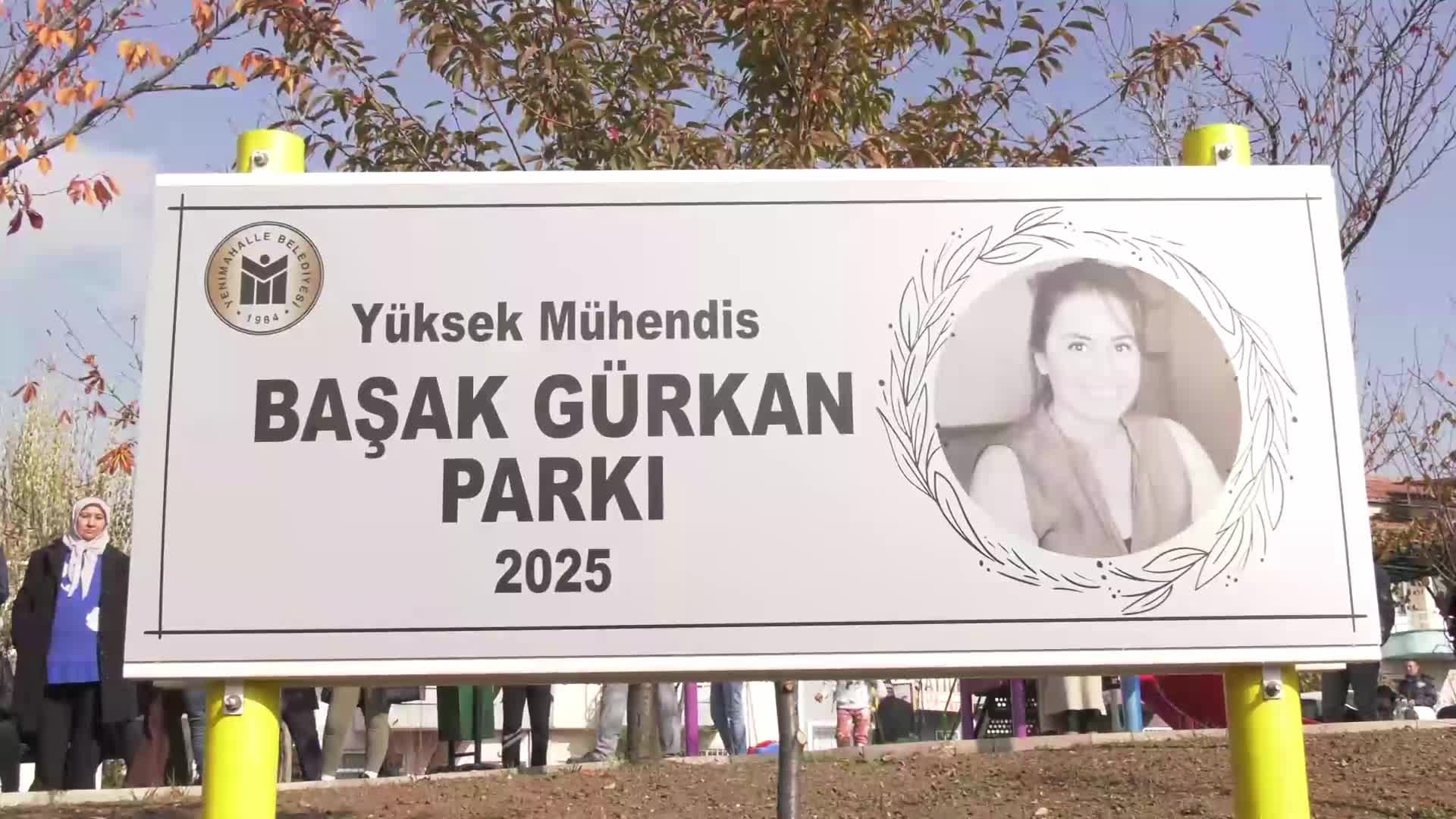 Kadın cinayetine kurban giden Başak Gürkan’ın adı parkta ölümsüzleşti..."Adalet yerini bulana kadar 'Başak Gürkan' ismi bu parkta ve herkesin vicdanında yaşayacak"