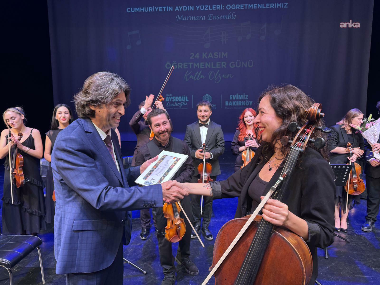 Bakırköy’de öğretmenler için konser düzenlendi