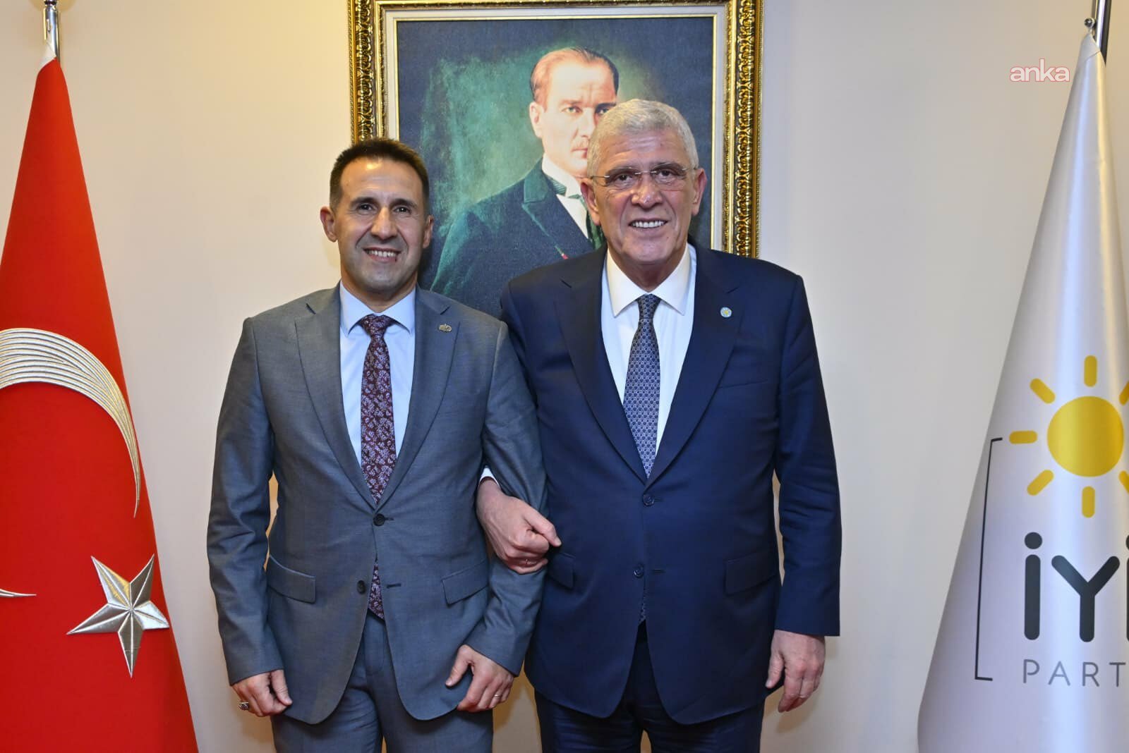 Emekli Albay Orkun Özeller'den, Dervişoğlu'na ziyaret