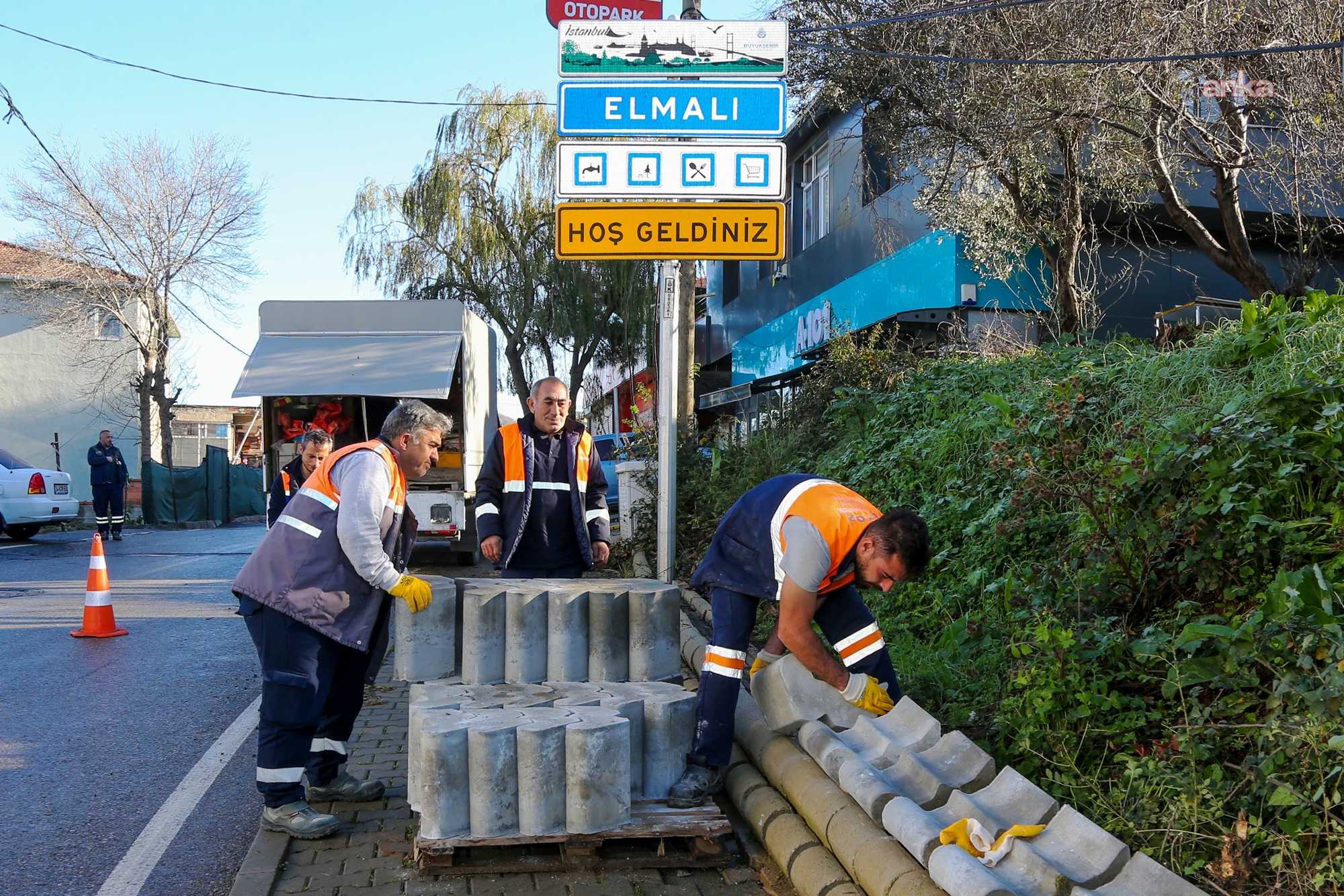 Beykoz Belediyesi'nin Şok Hizmet Programı Elmalı’da devam etti
