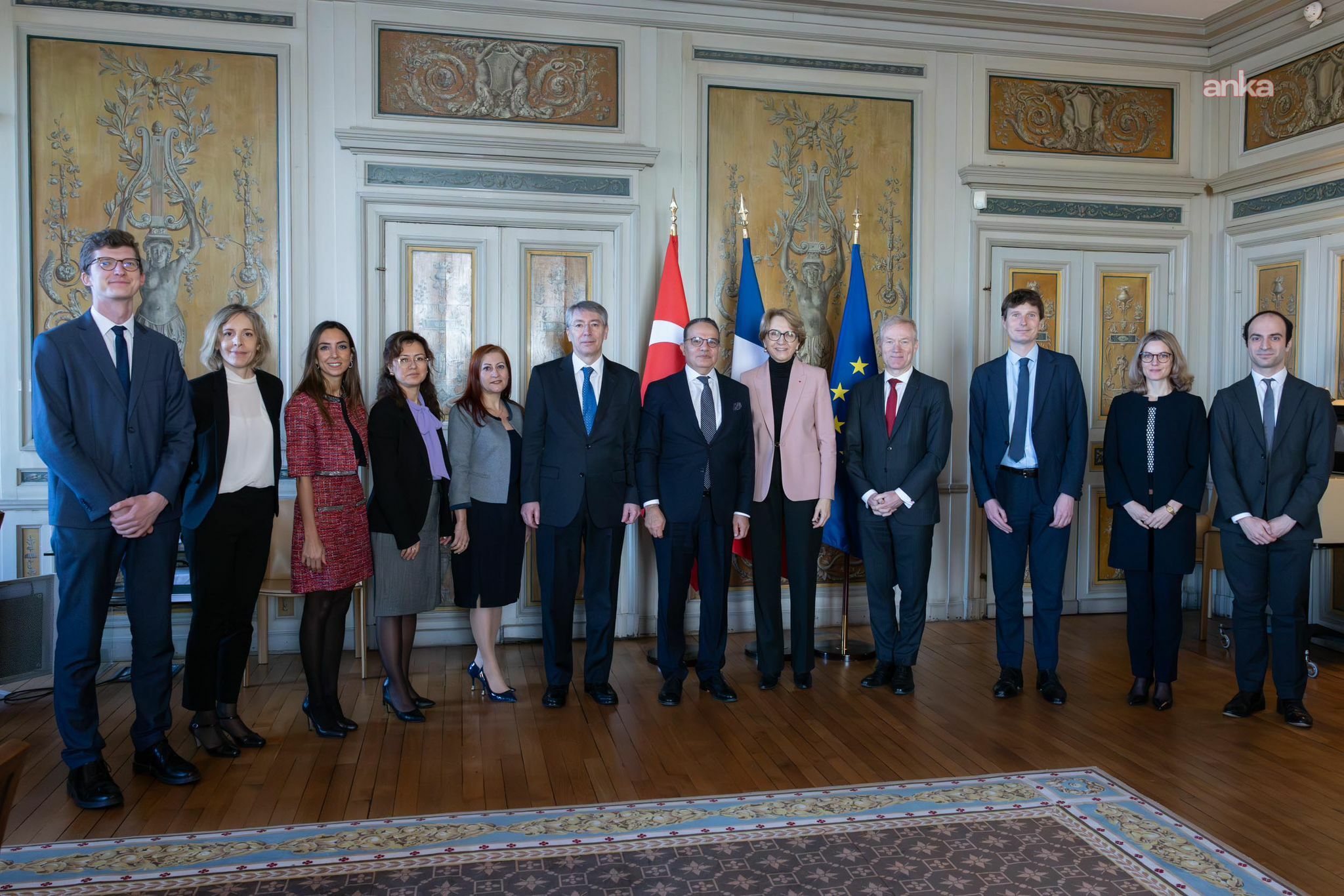 Türkiye–Fransa siyasi istişareleri Paris'te yapıldı