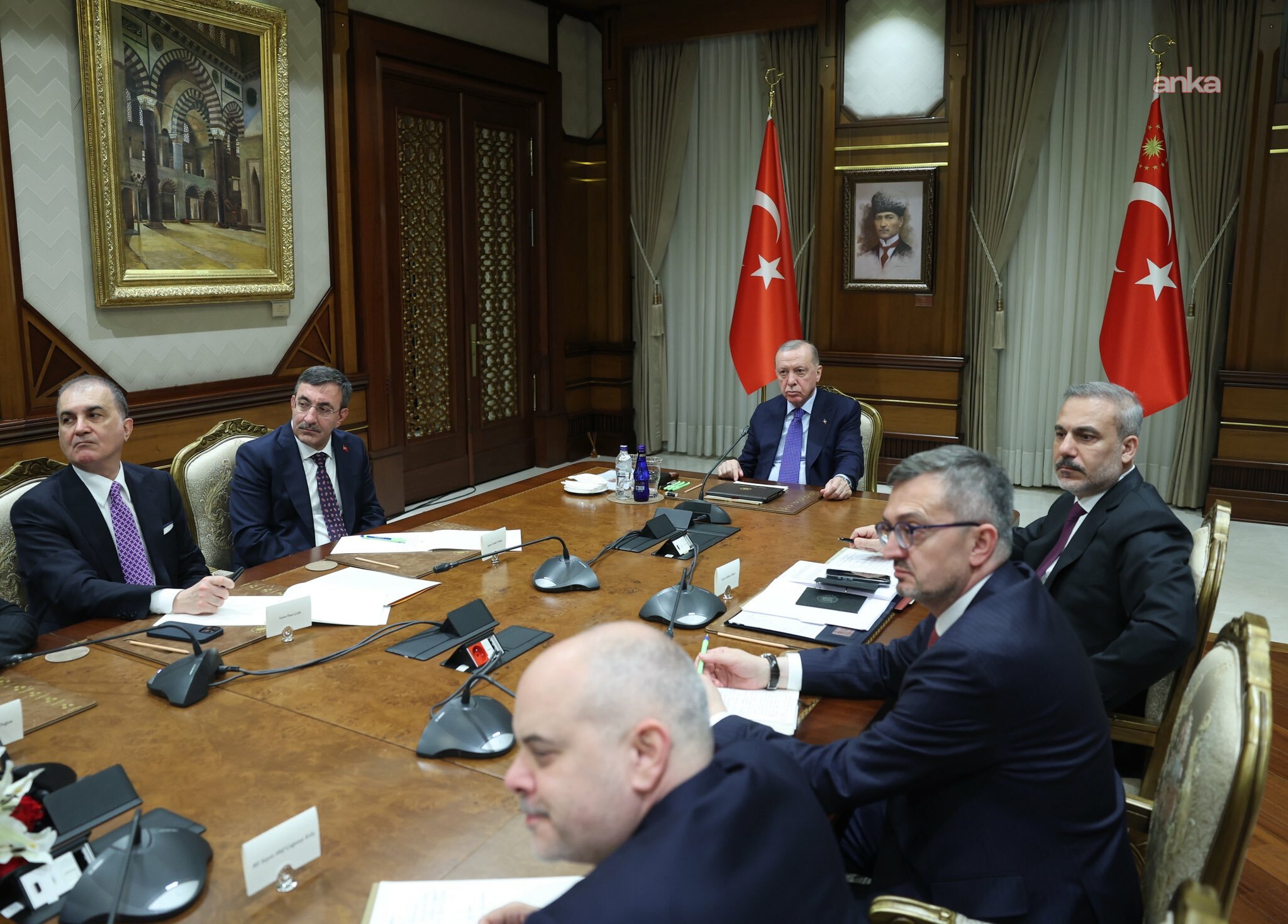 Cumhurbaşkanı Erdoğan, Ukrayna konusunda Gönüllüler Koalisyonu Liderler Zirvesi'nin çevrimiçi toplantısına katıldı