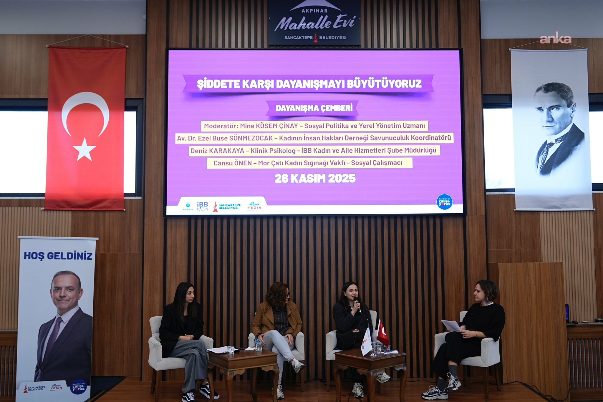 Sancaktepe Belediyesi'nden "Kadına Yönelik Şiddete Karşı Uluslararası Mücadele Günü"ne özel etkinlikler