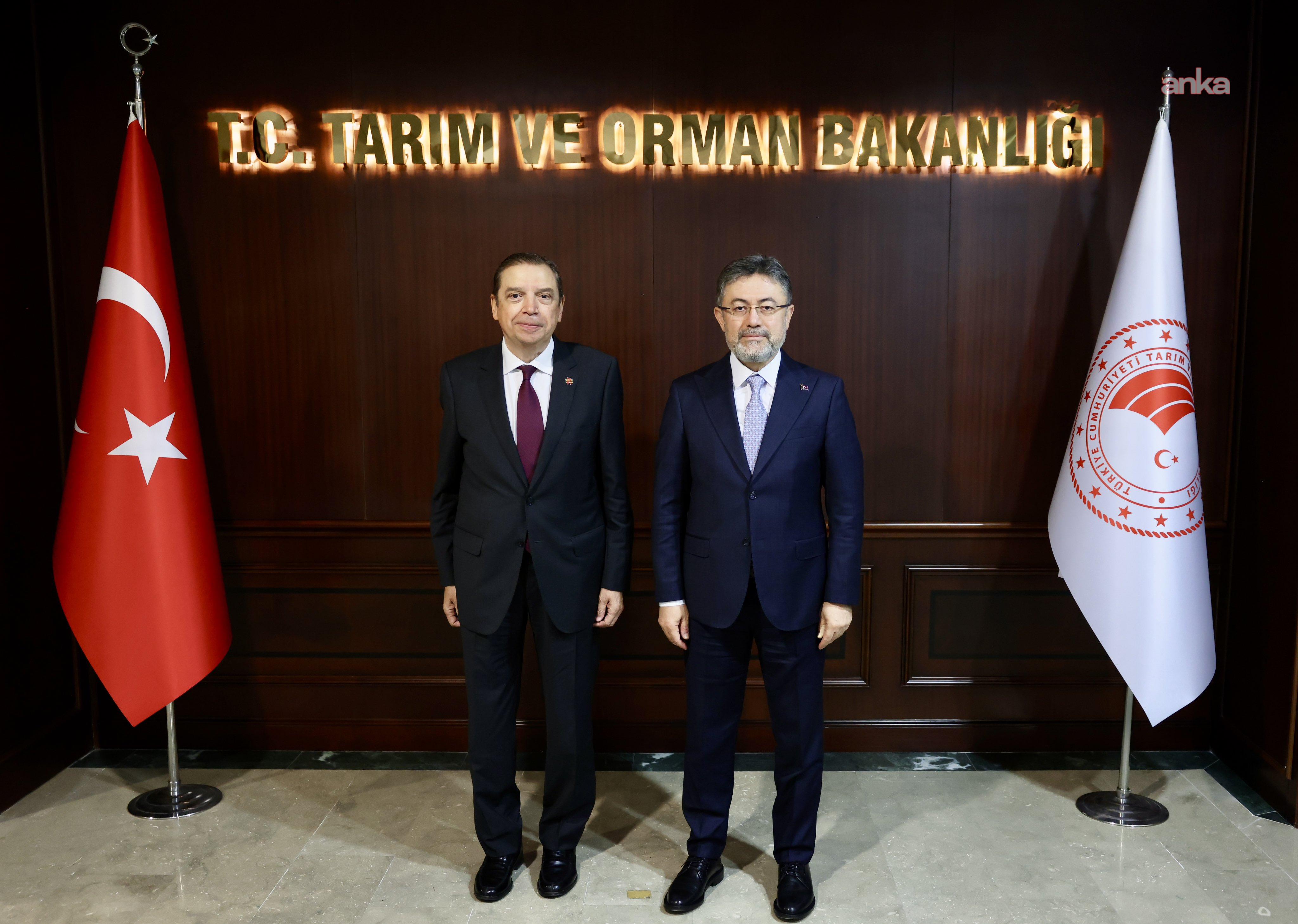 Tarım ve Orman Bakanı Yumaklı, İspanyol mevkidaşı ile bir araya geldi