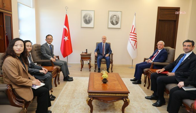 Çin’in Ankara Büyükelçisi Xuebin'den, YÖK Başkanı Özvar'a ziyaret