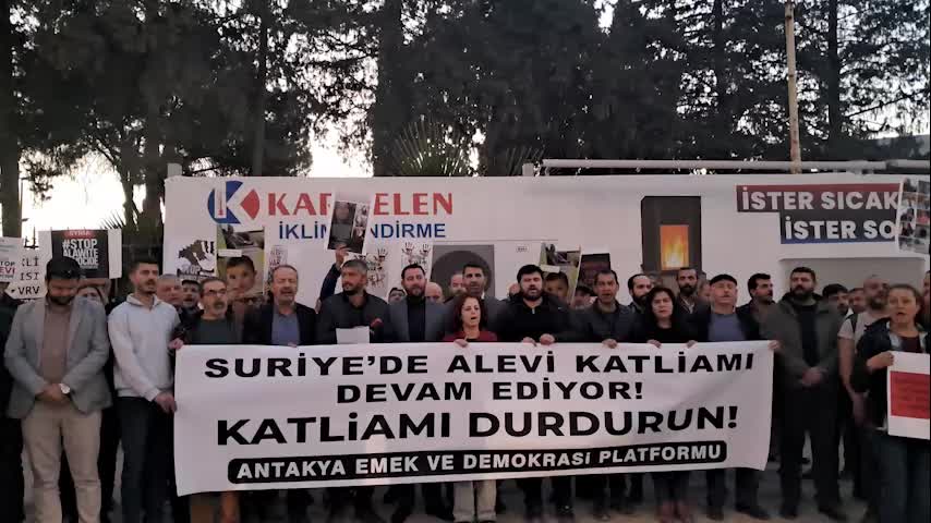 Antakya Emek ve Demokrasi Platformu: Suriye’de Alevilere yapılan saldırıları durdurun