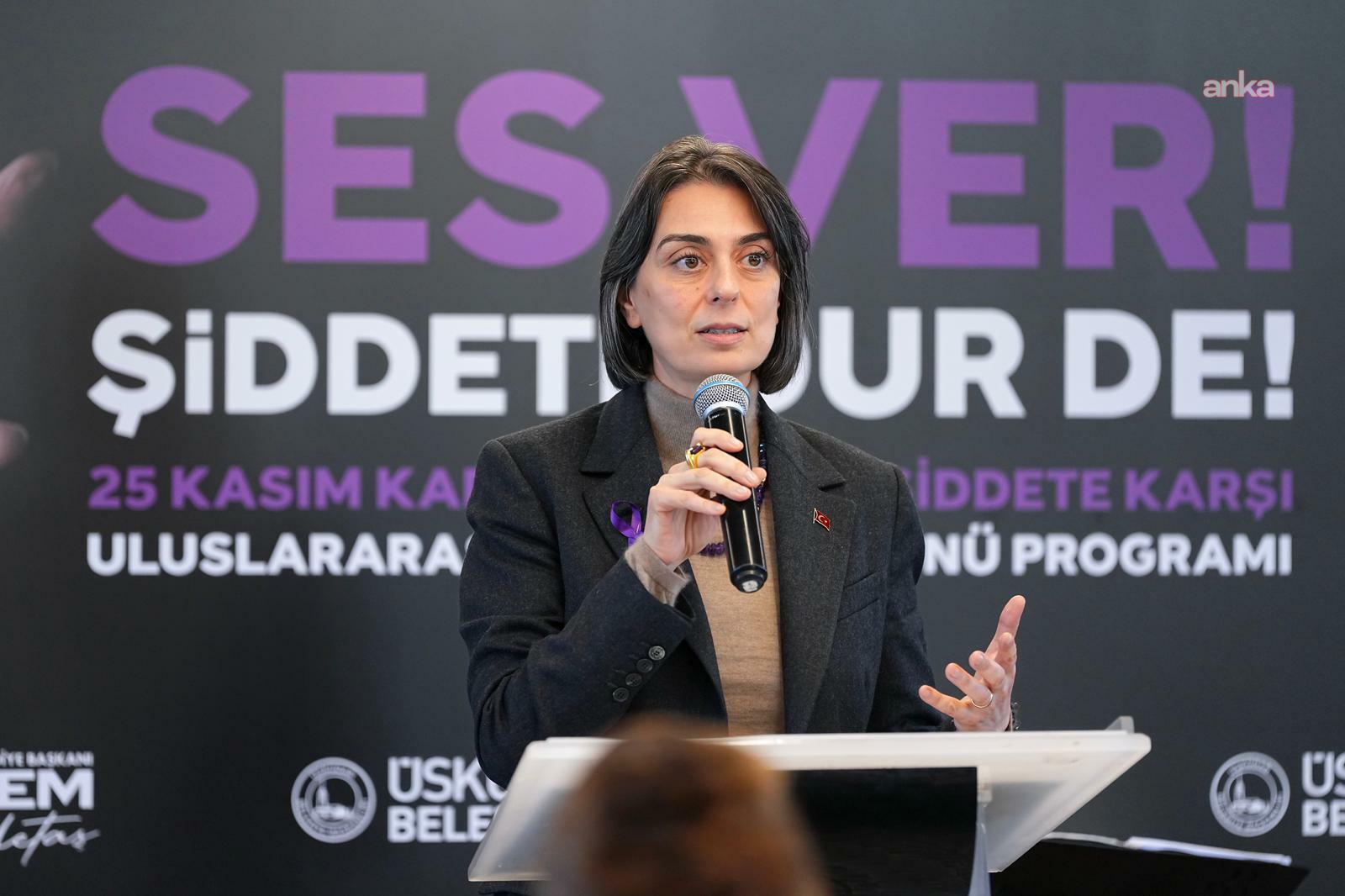 Üsküdar'da kadına yönelik şiddetle mücadeleye dikkat çekildi