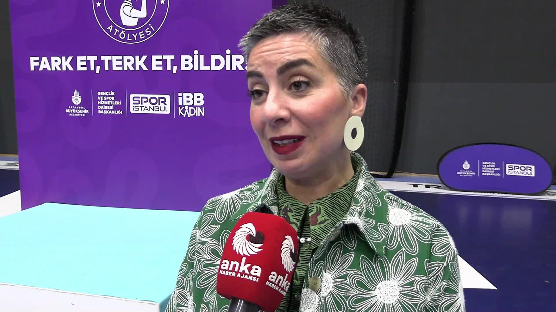 İBB Kadın ve Spor İstanbul’dan öz savunma atölyesi: “Fark et, terk et, bildir”