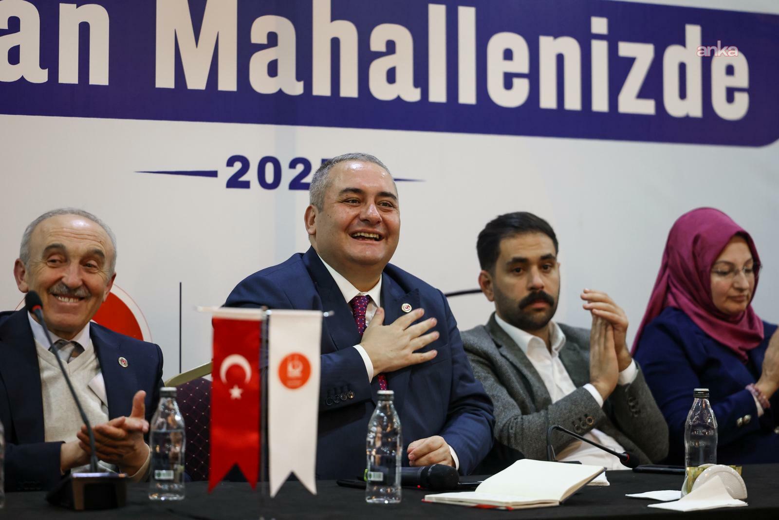 Keçiören'de “Söz Sizde, Başkan Mahallenizde, Çözüm Bizde” halk buluşmaları devam ediyor