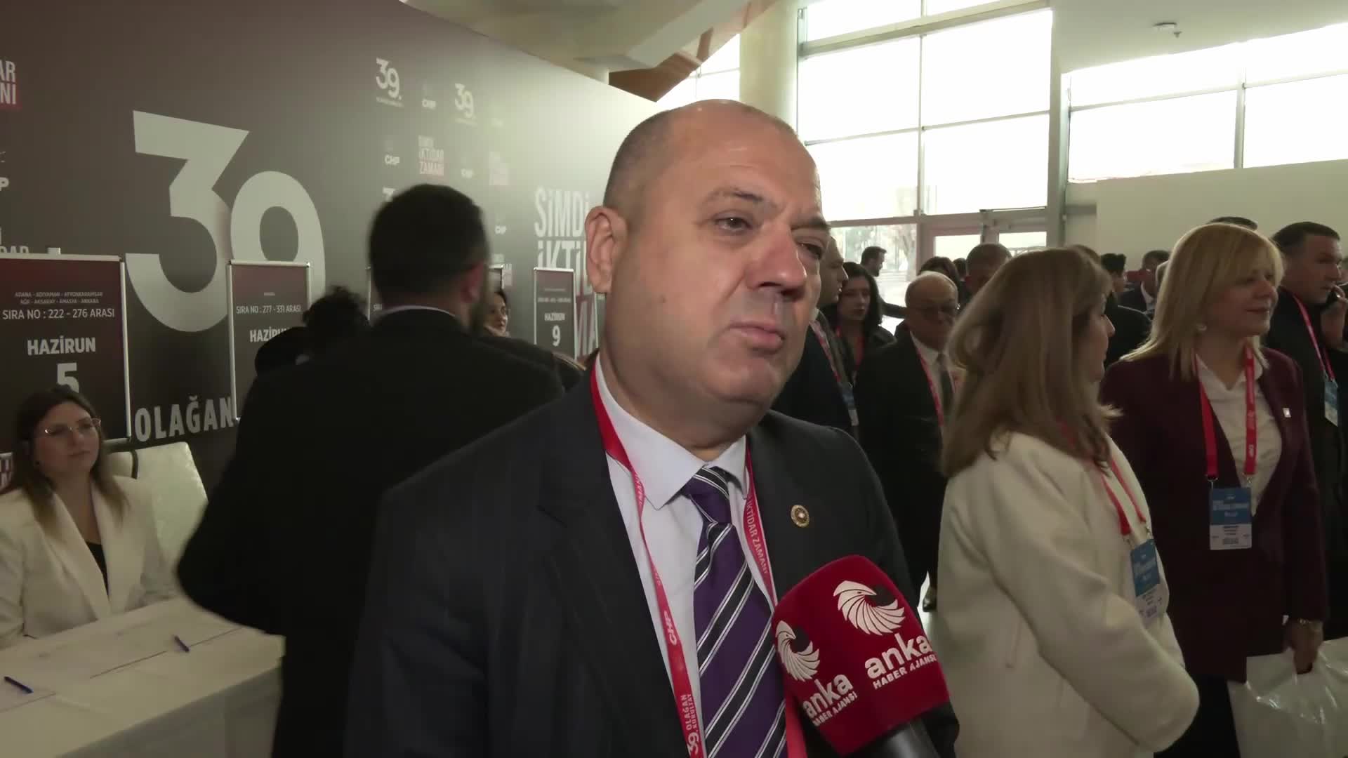 CHP’nin 39’uncu Olağan Kurultayı…  İlhami Özcan Aygun: "39. Kurultayla her şeyden arınacağız ve tek hedefimiz iktidar olacak"