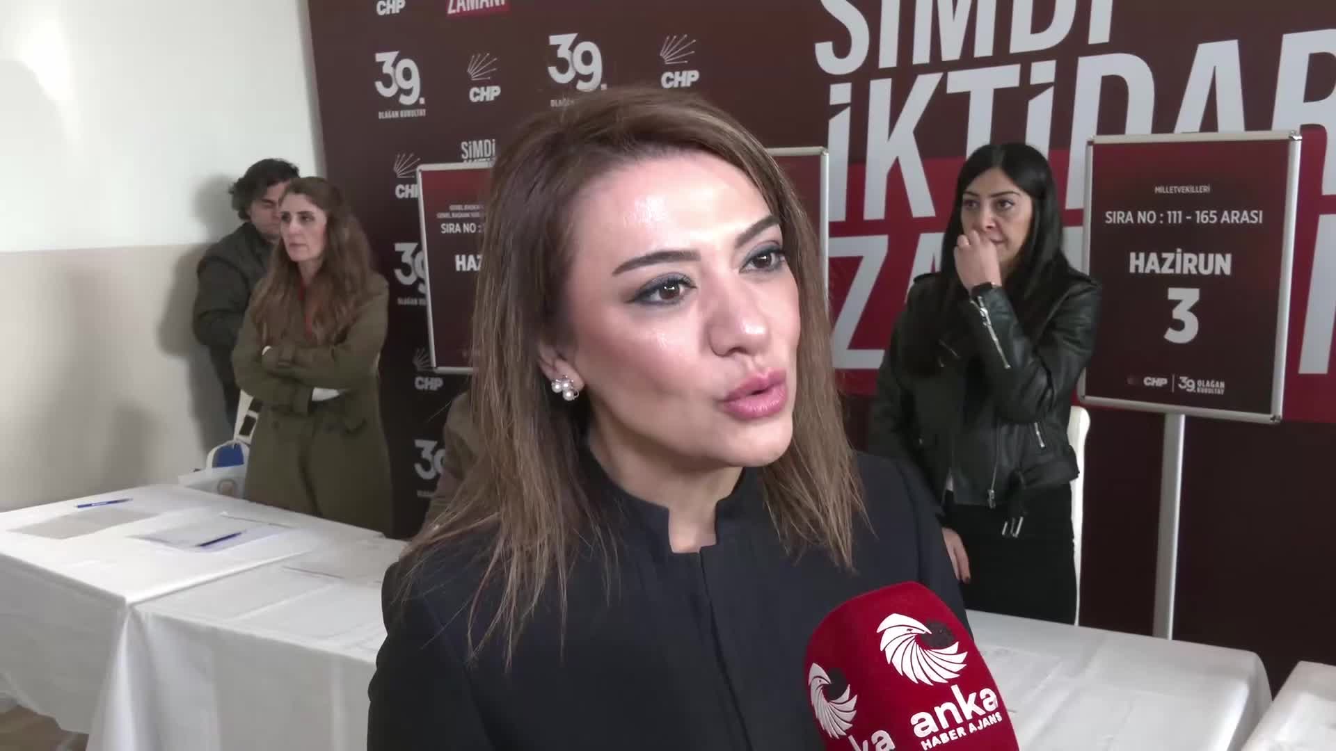 CHP’nin 39’uncu Olağan Kurultayı… Gamze Taşçıer: “İnanıyoruz ki CHP, muhalefetteki yapacağı son kurultay ile birlikte nasıl bir Türkiye hayali kuracağını da bugünden hedefleyecek"