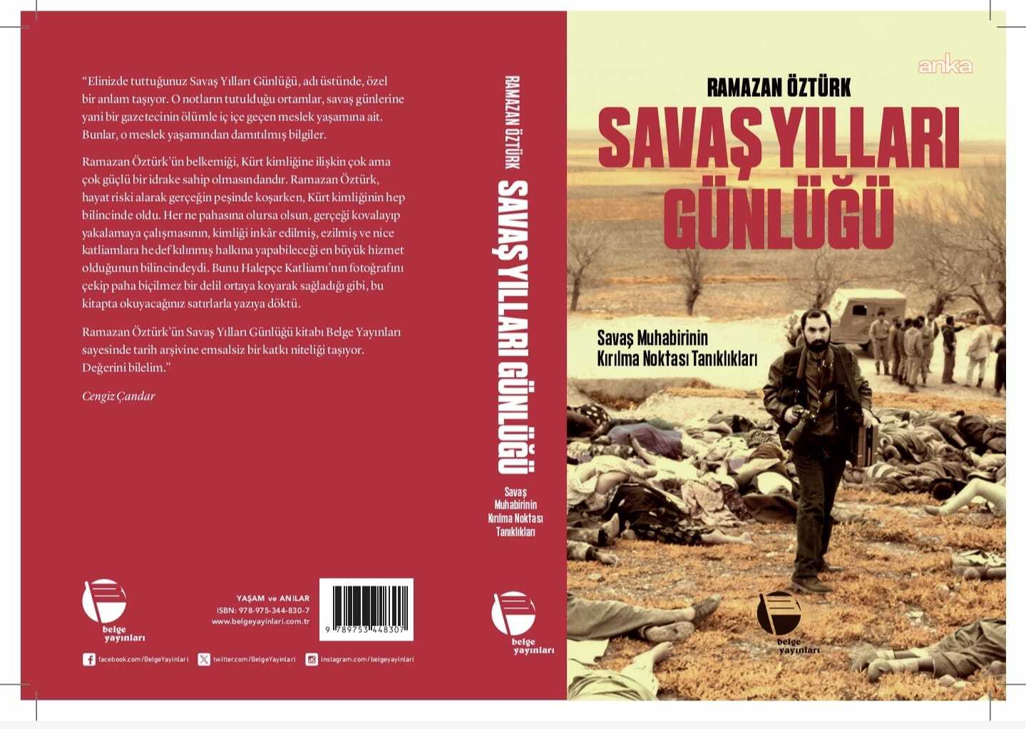 Gazeteci Ramazan Öztürk'ün "Savaş Yılları Günlüğü" kitabı okuyucuyla buluştu