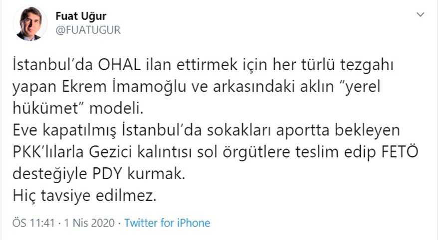 İMAMOĞLU’NDAN 3 GAZETECİYE SUÇ DUYURUSU